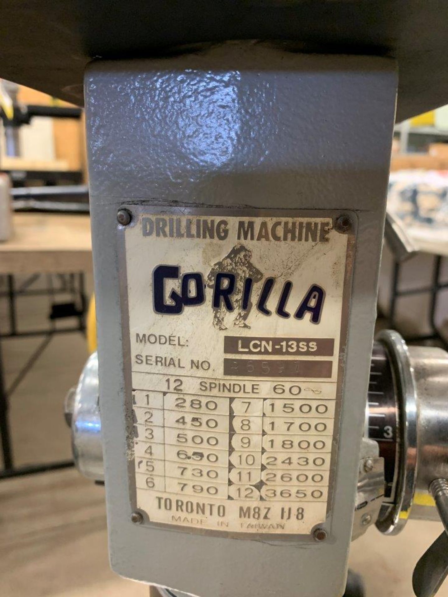GORILLA DRILL PRESS - Image 3 of 4