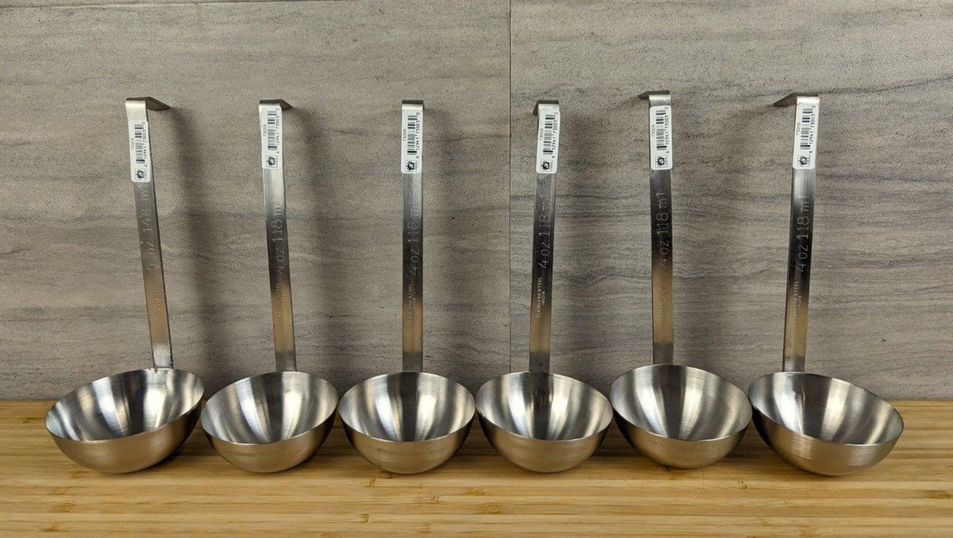 5OZ LADLES WITH 7" HANDLE - LOT OF 6