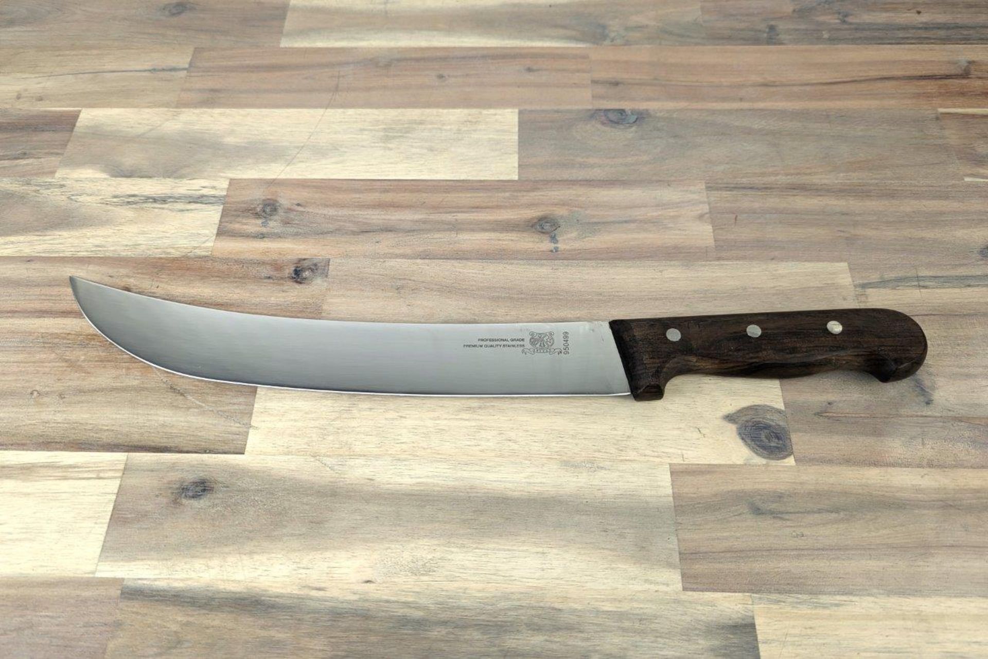 12" STEAK KNIFE ROSEWOOD HANDLE, OMCAN 17636
