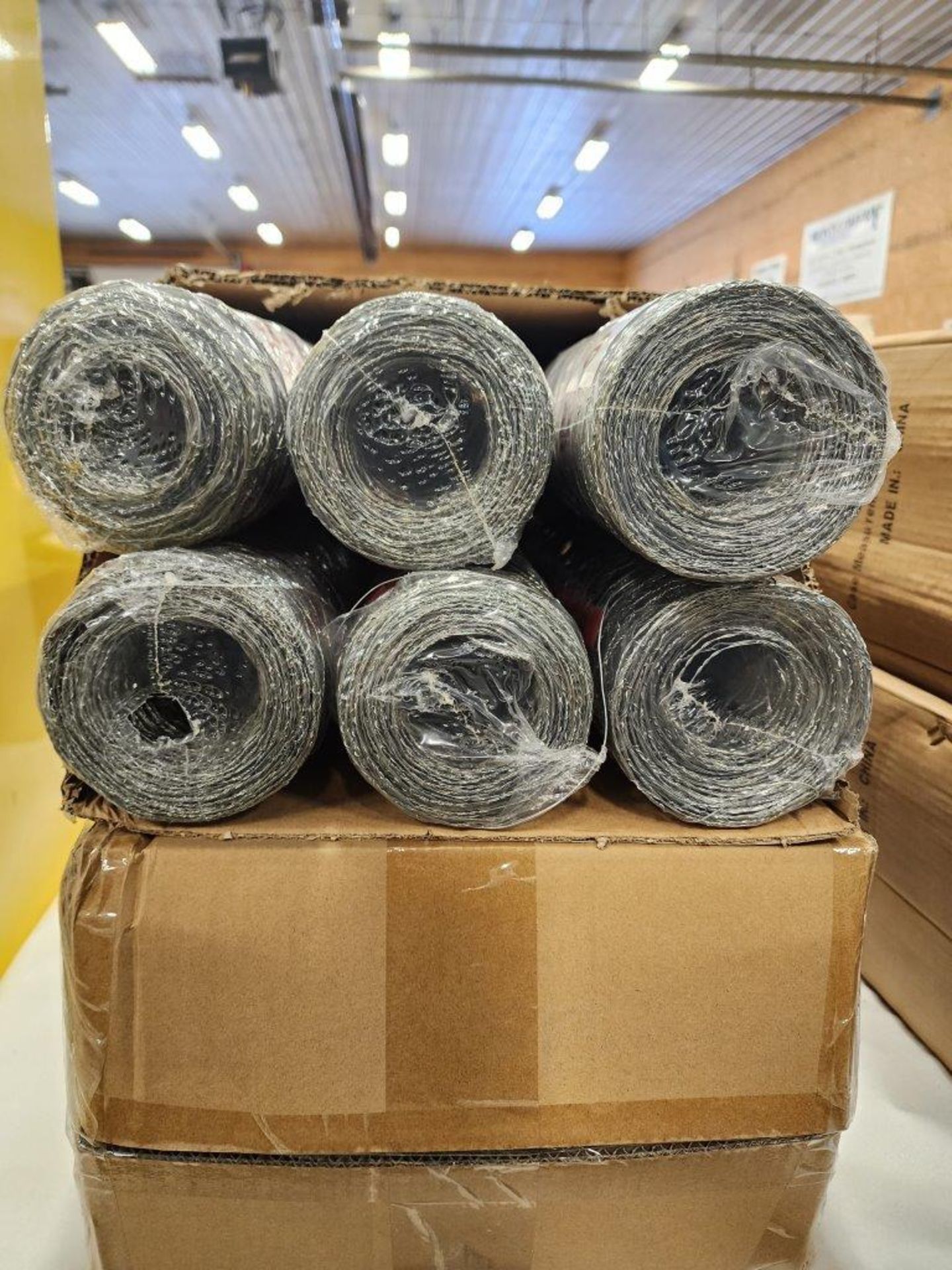 6-ROLLS OF FCL 24" METAL POULTRY NETTING 1"X22GA.X24"X50FT