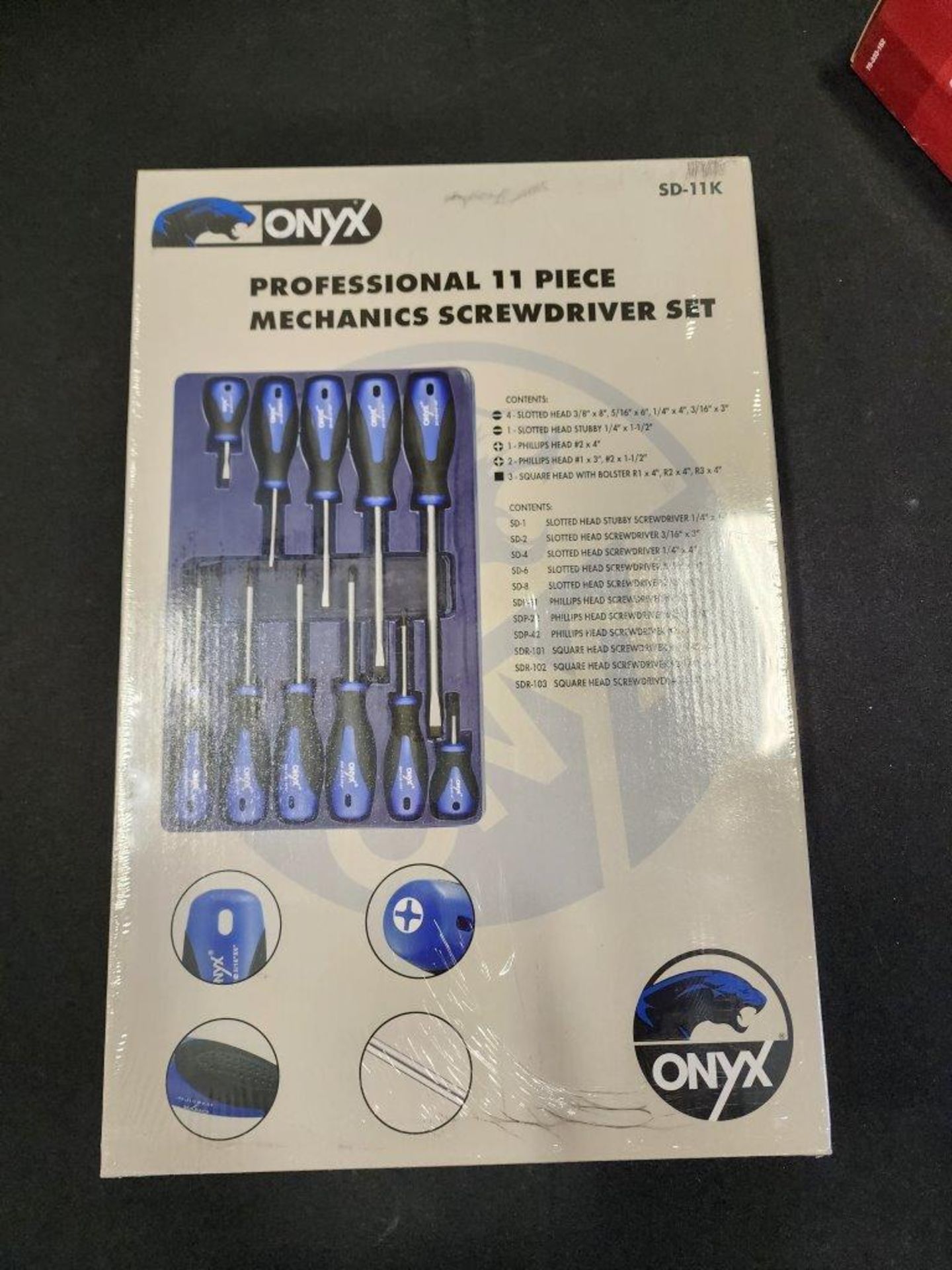 IWORK 89 PC TOOL SET, ONYX PROFESSIONAL 11 PC SCREWDRIVER SET - Image 3 of 3