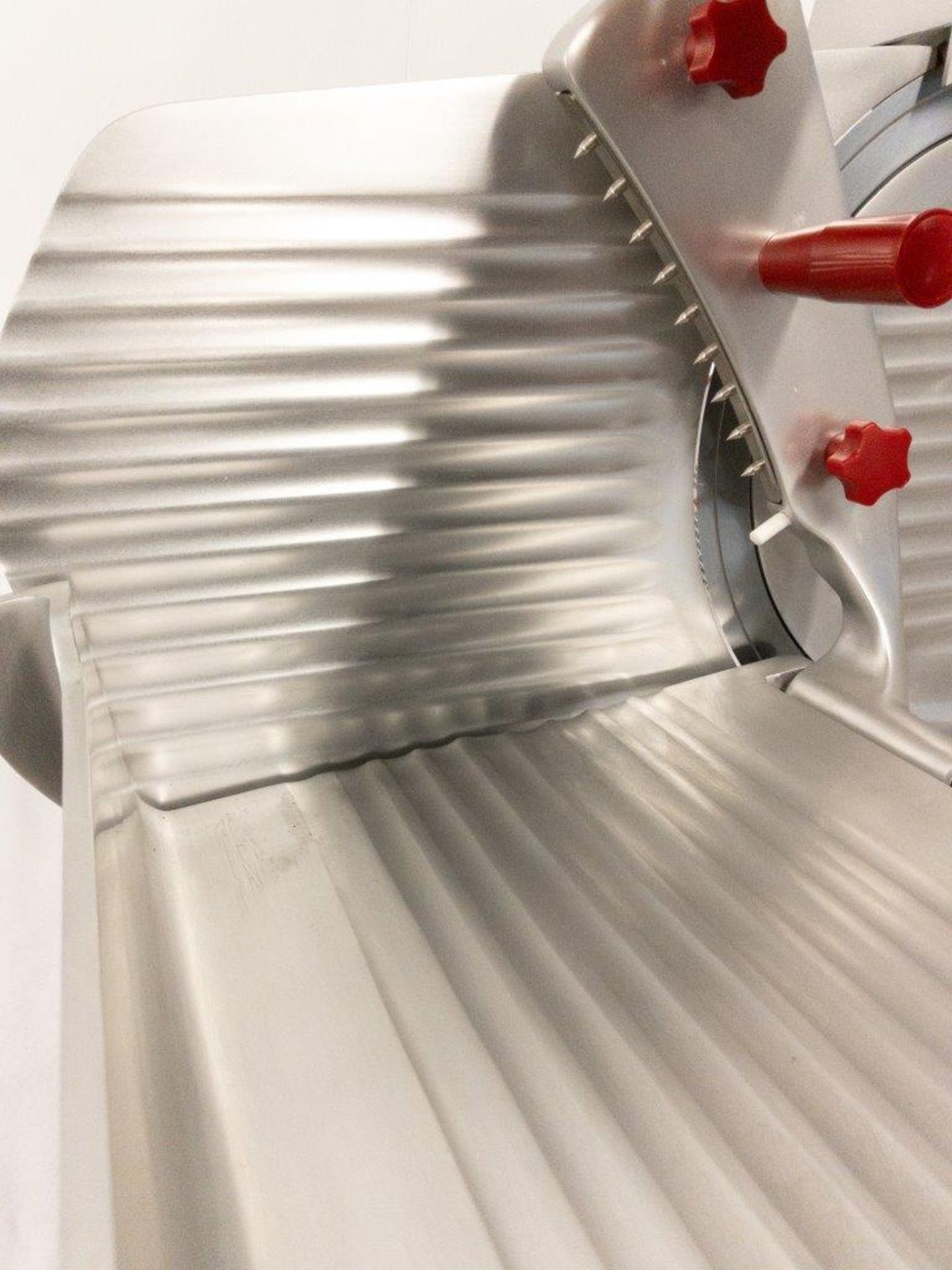 12" GRAVITY MEAT SLICER - MADE IN ITALY, OMCAN F300R M4S - Image 3 of 11