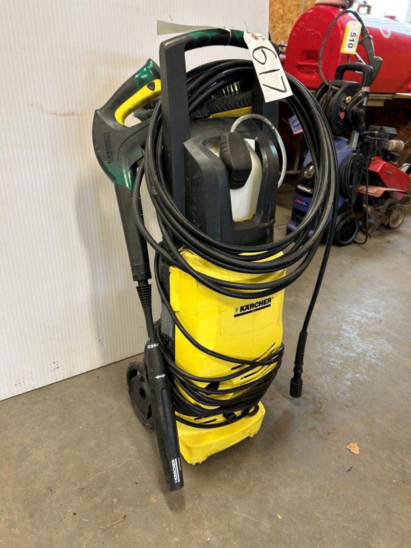 KARCHER ELEC. 1750PSI PRESSURE WASHER