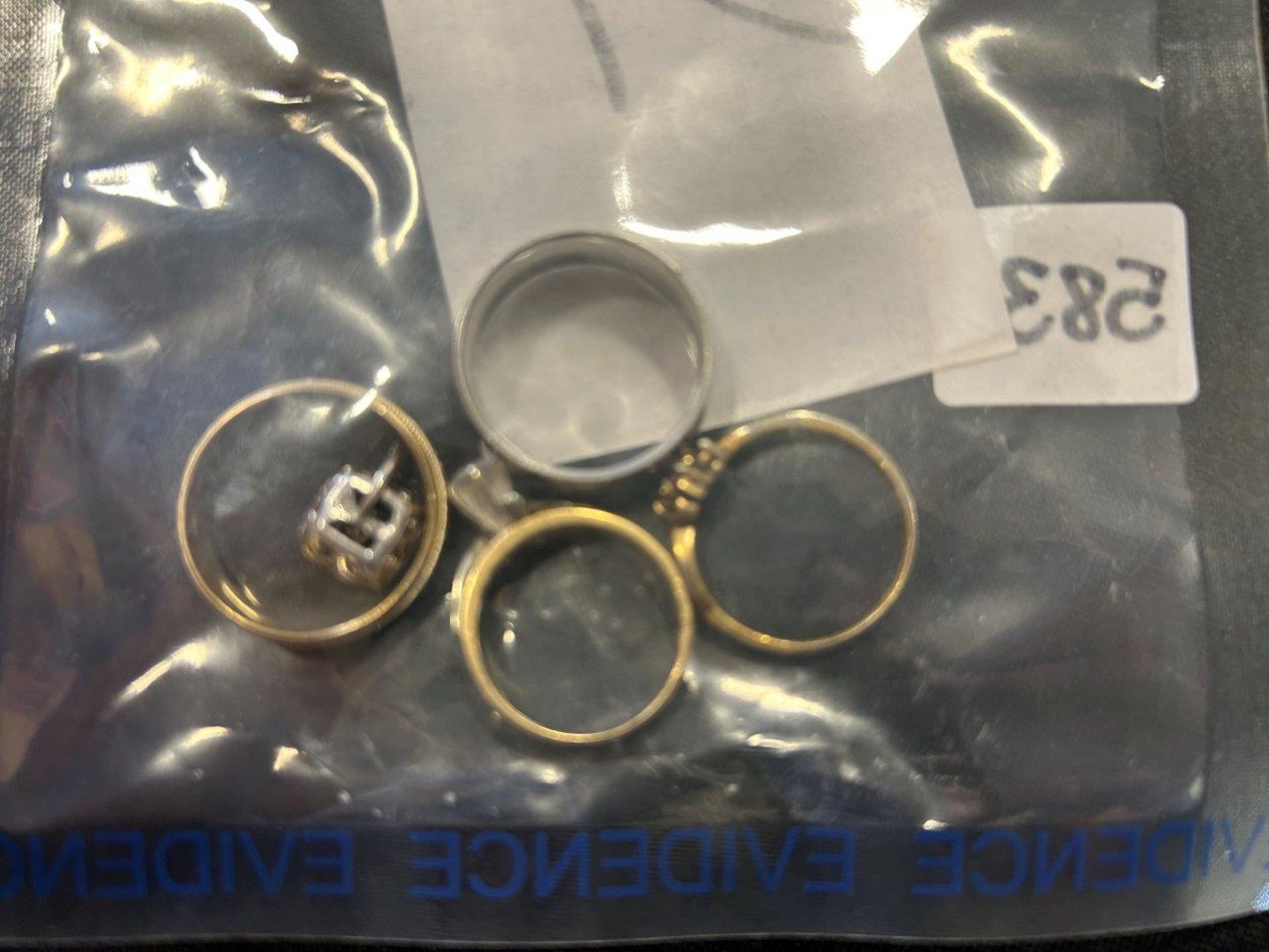 L/O ASSORTED WEDDING BANDS, ENGAGEMENT RINGS, EARING, ETC.