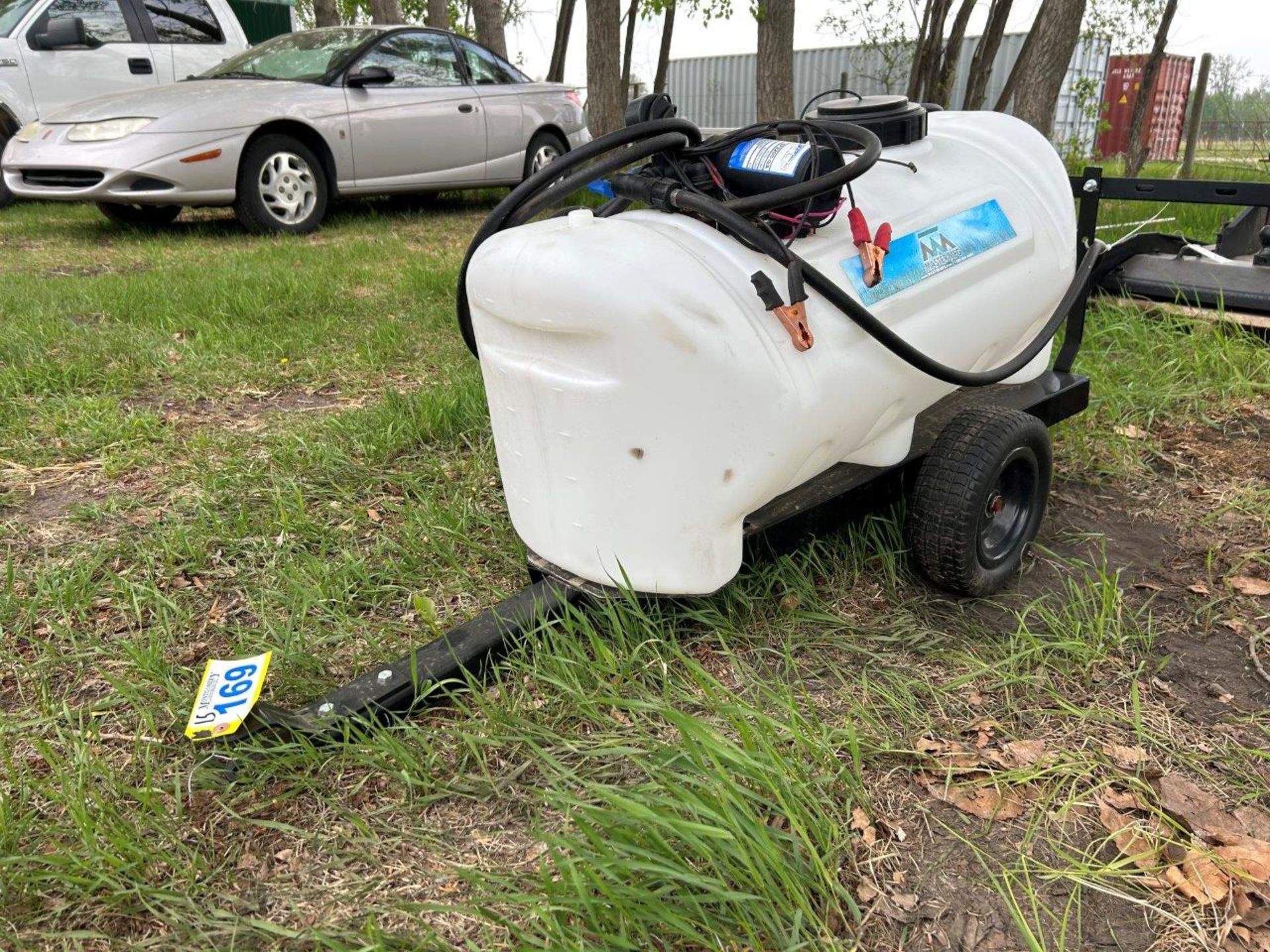 MASTER MFG LAWN & GARDEN SPRAYER CART W/ 12V PUMP AND WAND