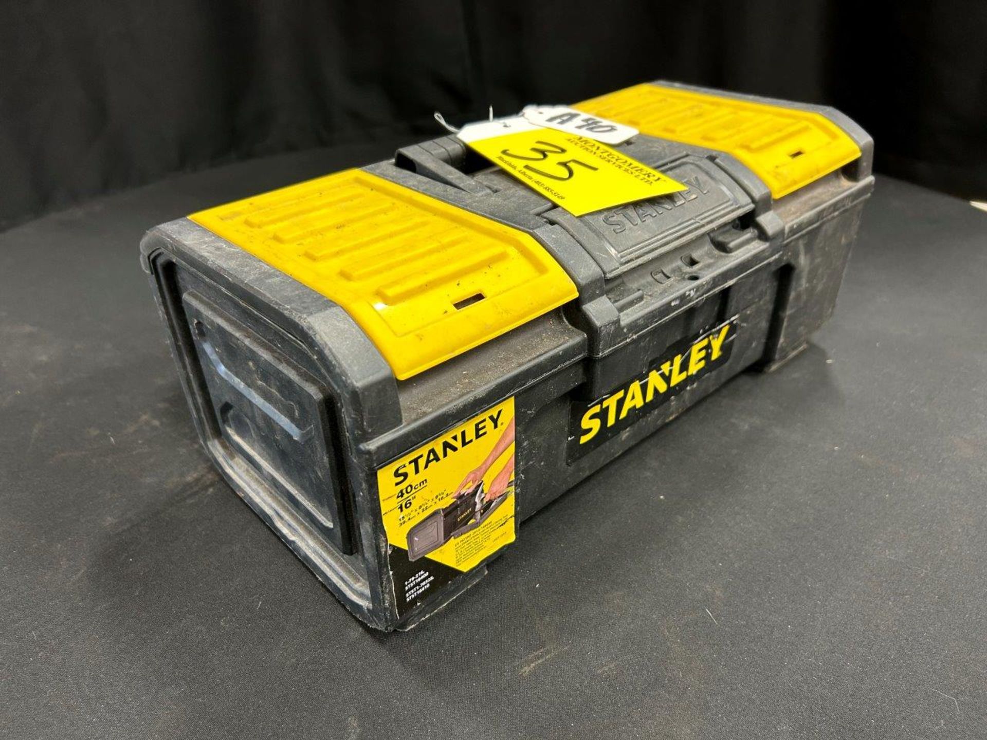 2-STANLEY POLY TOOLBOXES 15"X6"X8" INCLUDING CONTENTS - A40 - Image 5 of 7