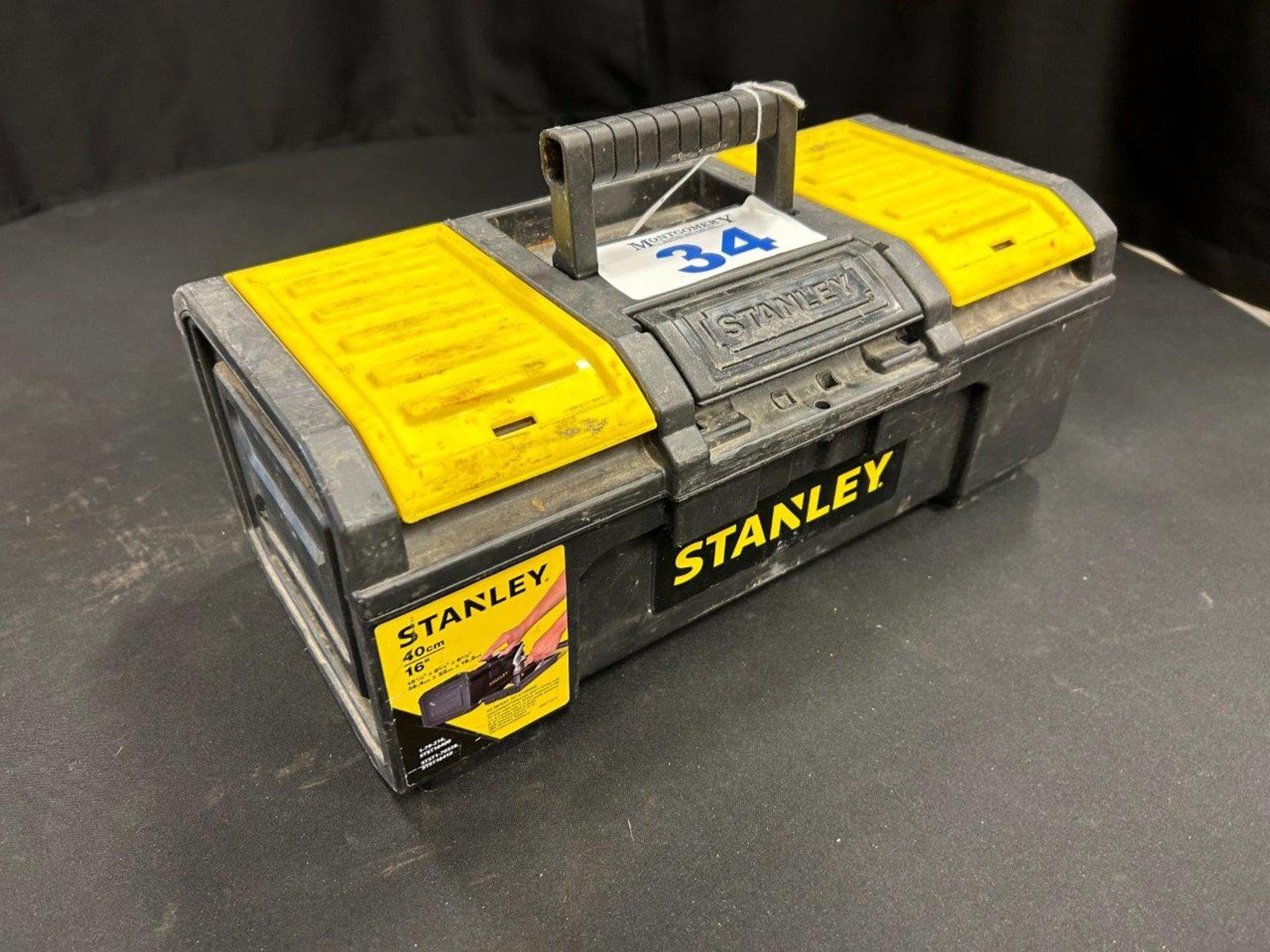 2-STANLEY POLY TOOLBOXES 15"X6"X8" INCLUDING CONTENTS - A40 - Image 4 of 7