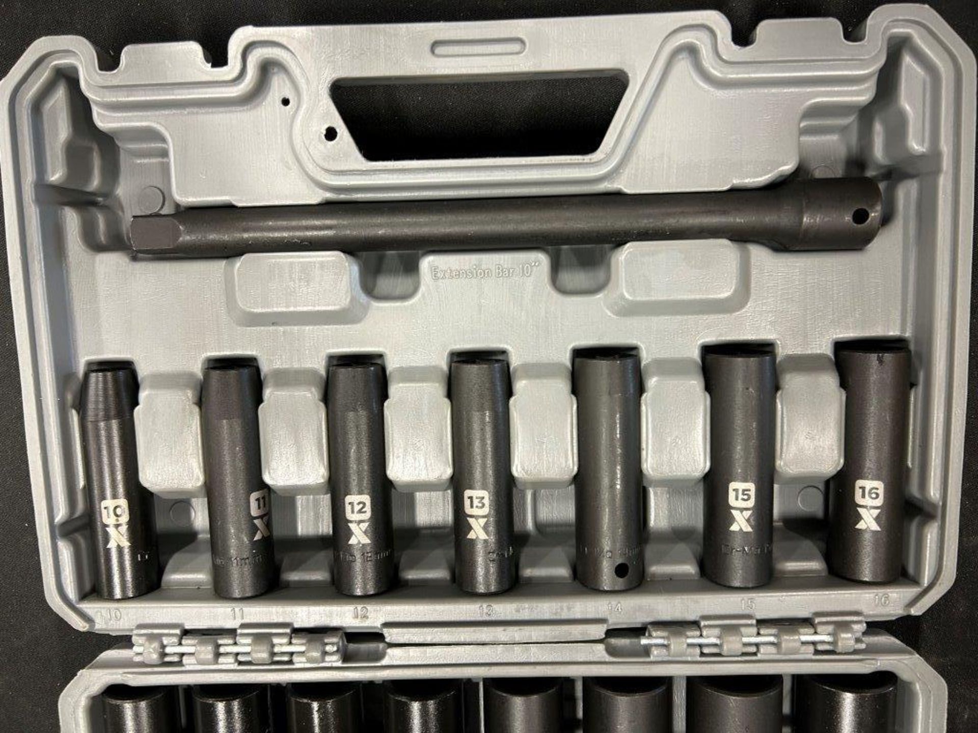 MASTERCRAFT MAXIMUM 1/2" DRIVE DEEP IMPACT SOCKET SET - A06