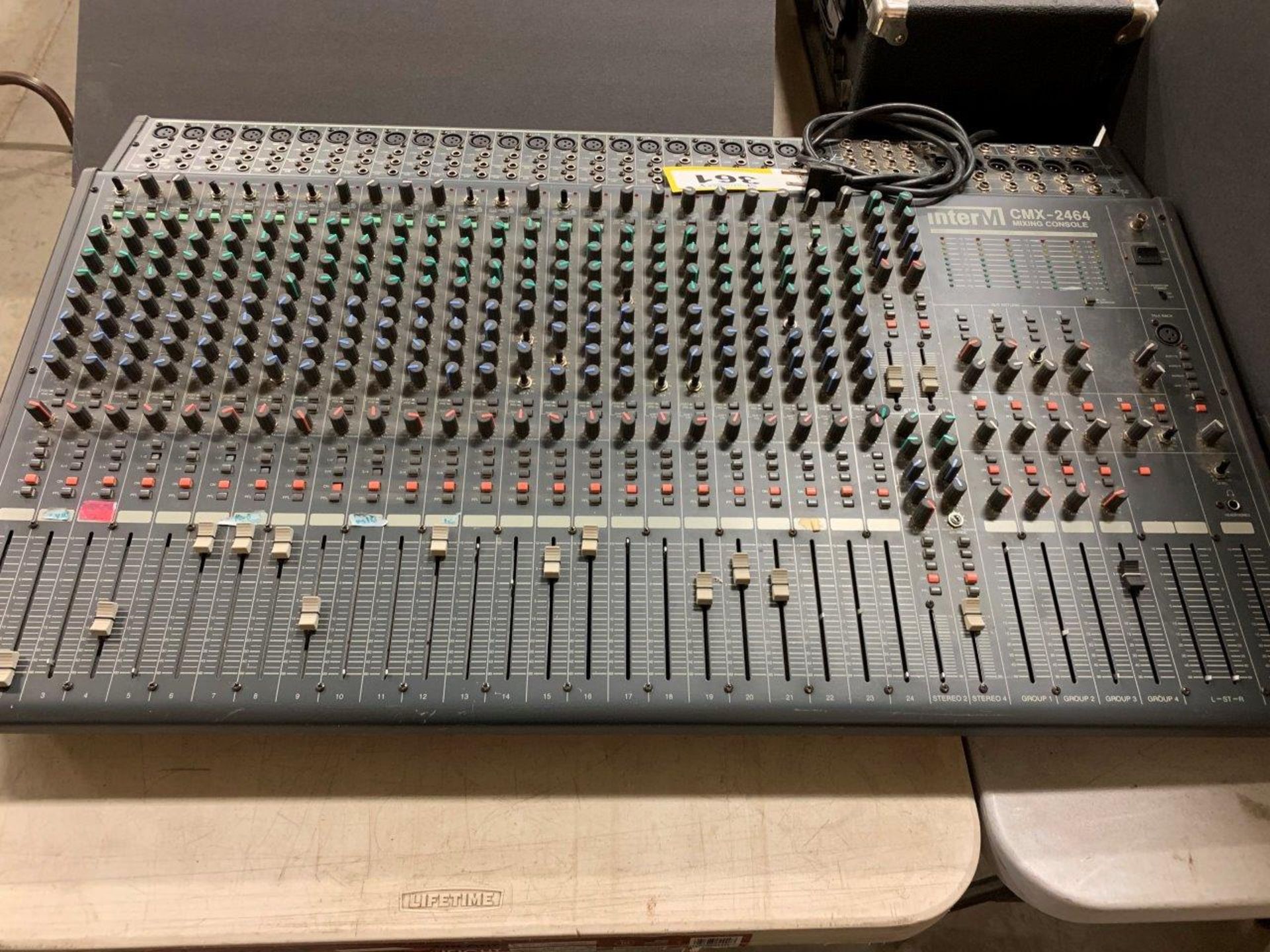 INTER M CMX -2464 AUDIO MIXING CONSOLE SOUND BOARD