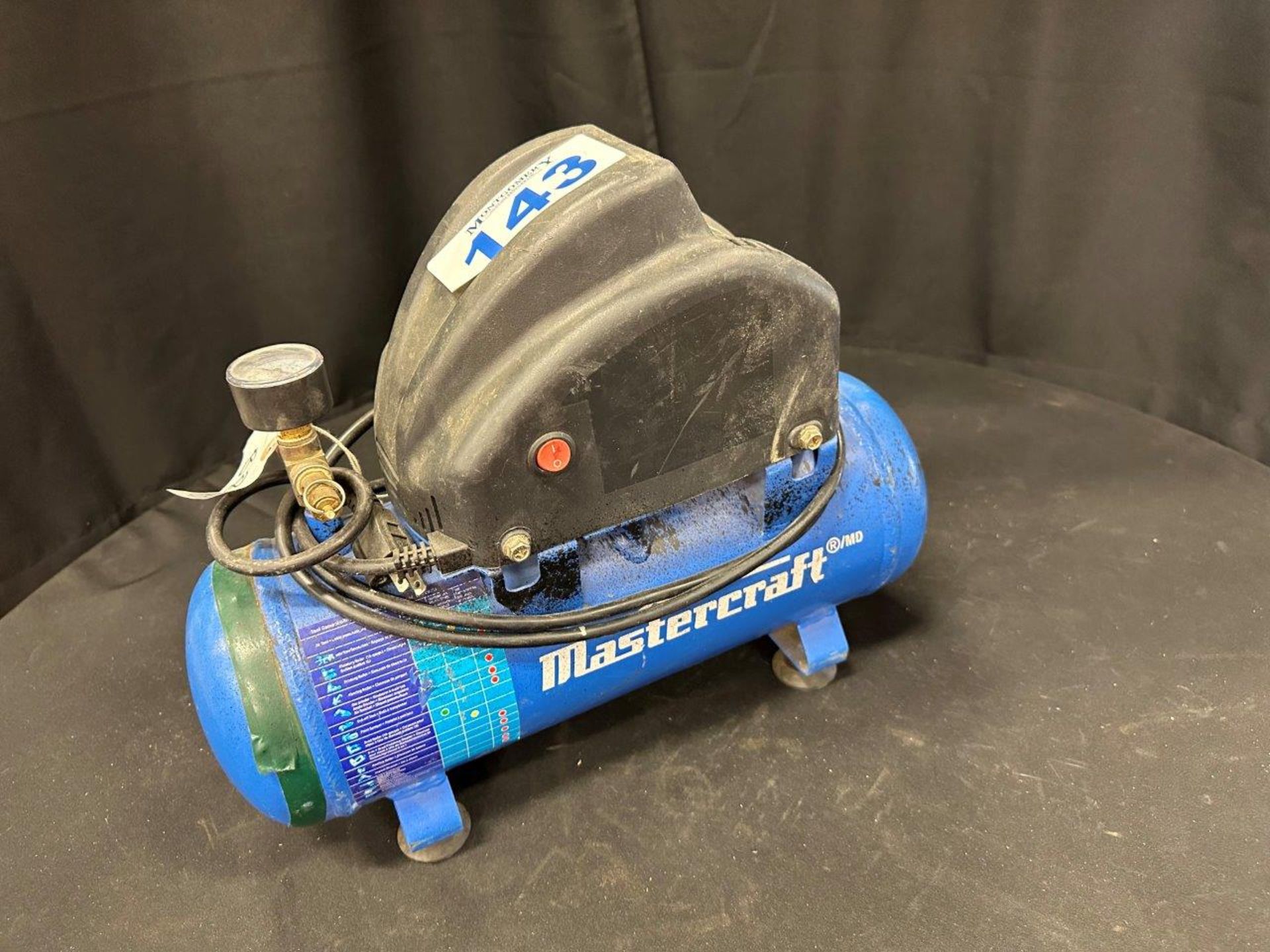 MASTERCRAFT 2 GAL. AIR COMPRESSOR - B80 - Image 2 of 3