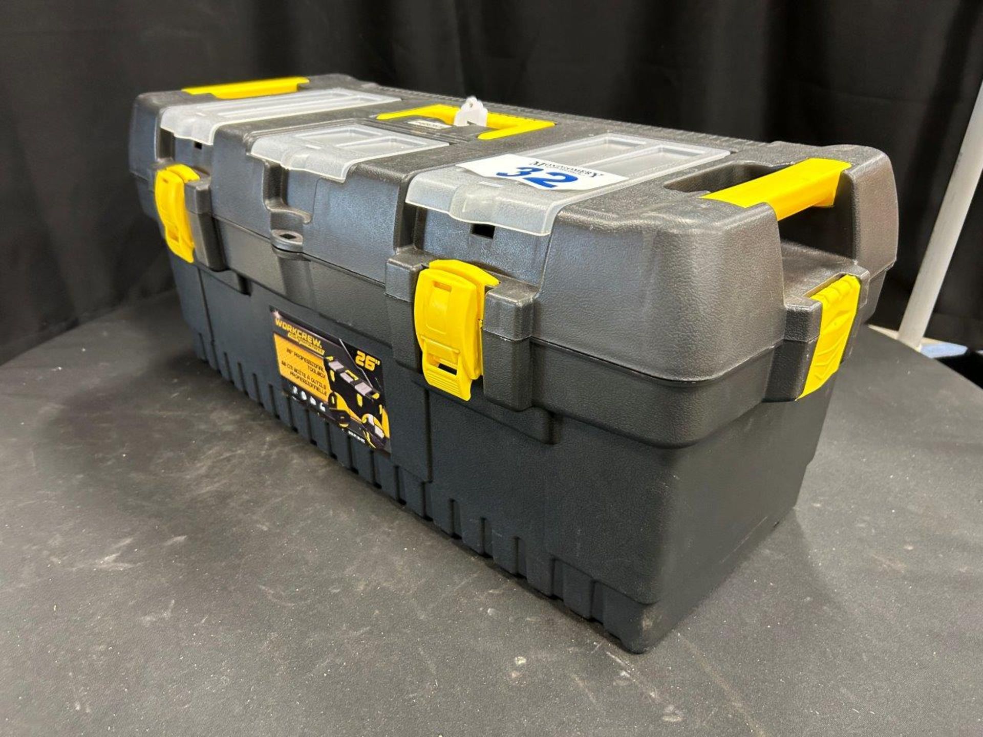 WORKCREW POLY TOOLBOX 26"X10"X12" - A43