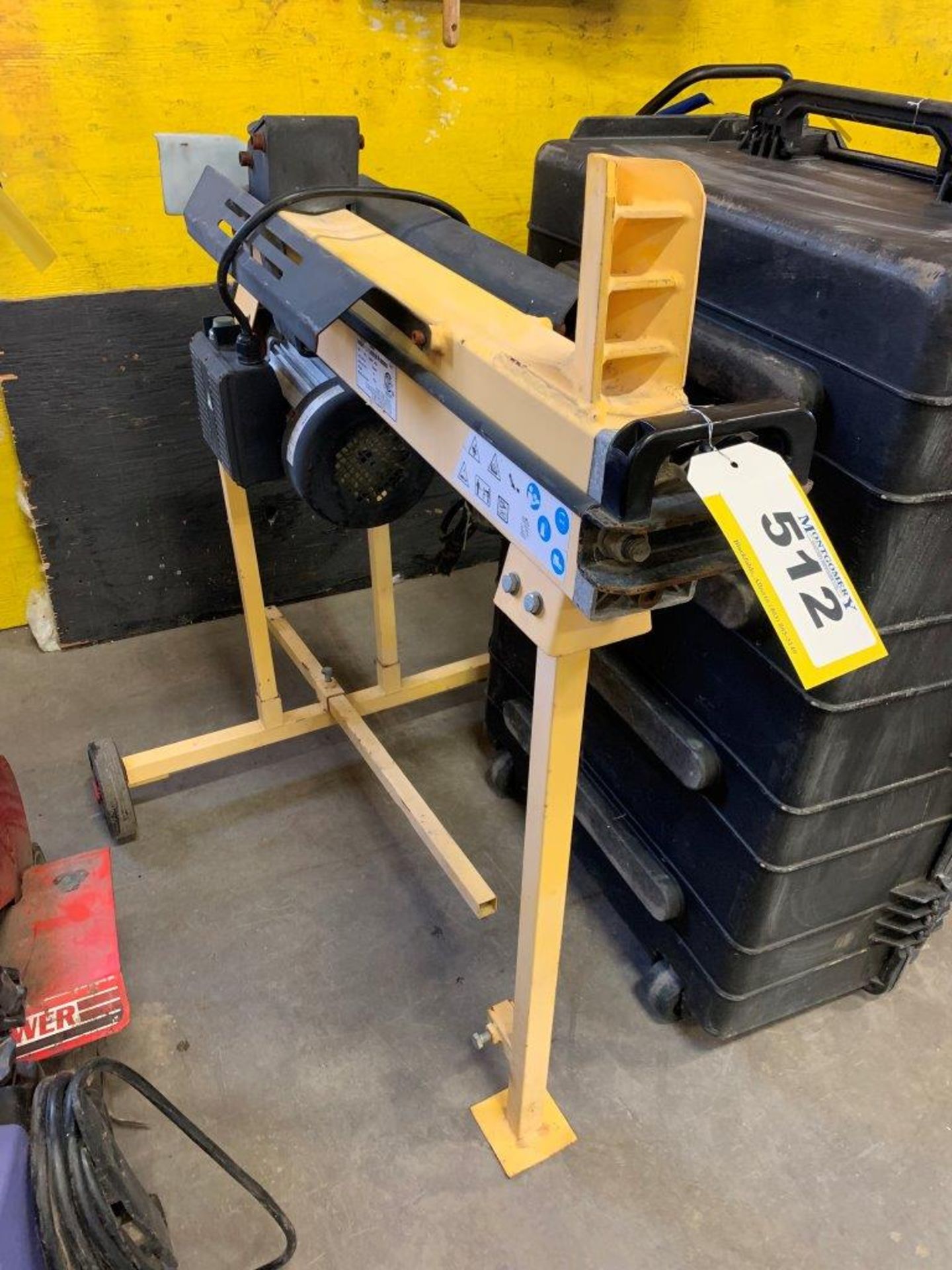 4-TON ELEC. LOG SPLITTER