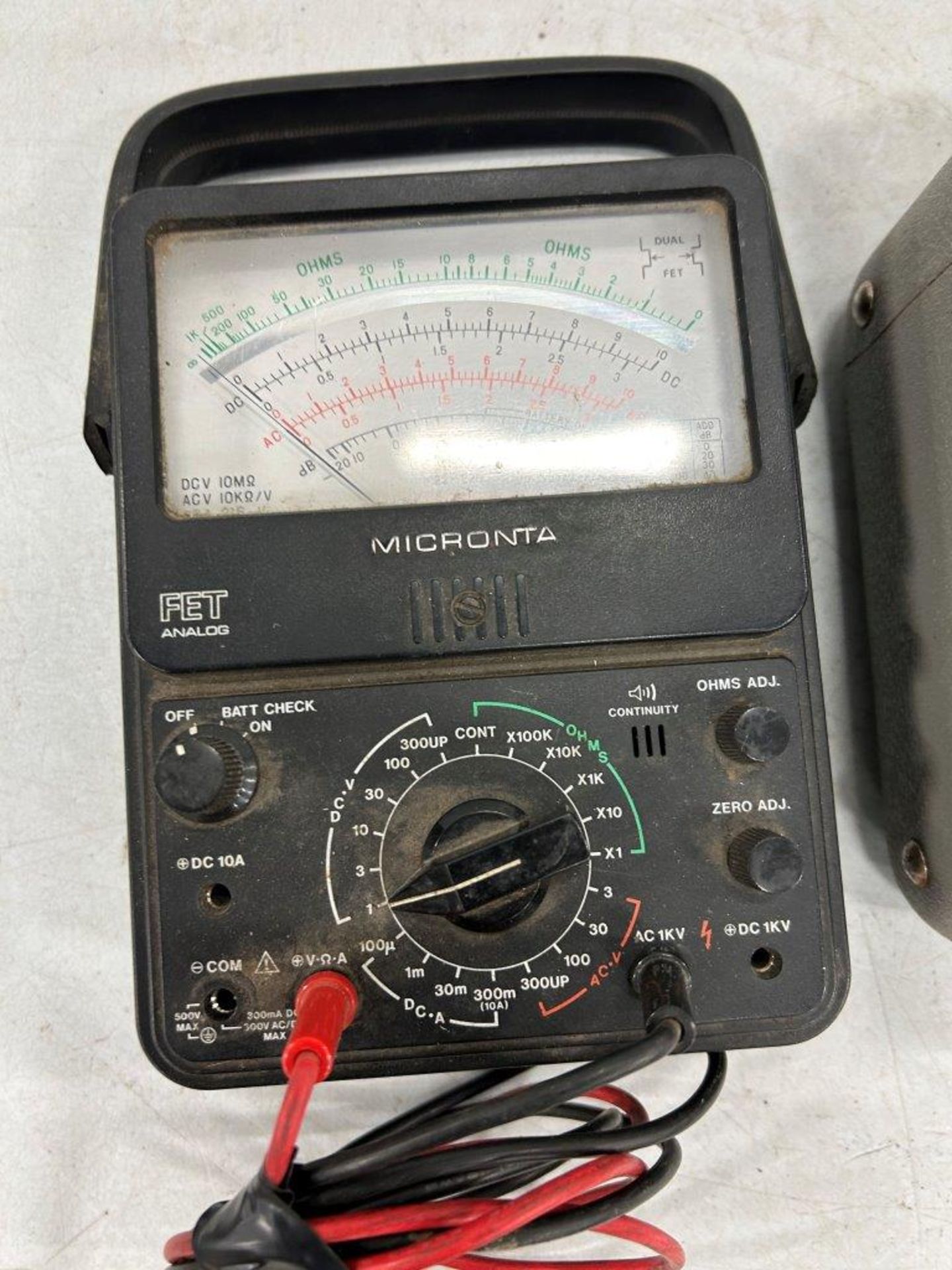 MICRONTA FET ANALOG TESTER & PAILLARD BOLEX M8 SNYCHROMAT - Image 2 of 4