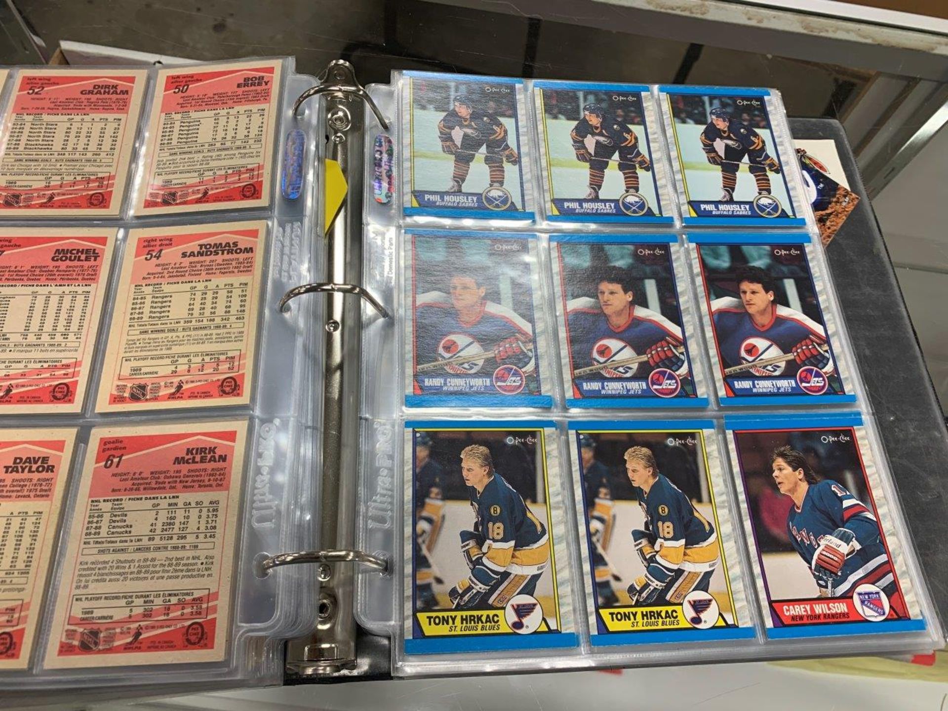 BINDER OF ASSORTED O-PEE-CHEE HOCKEY CARDS - Image 2 of 5