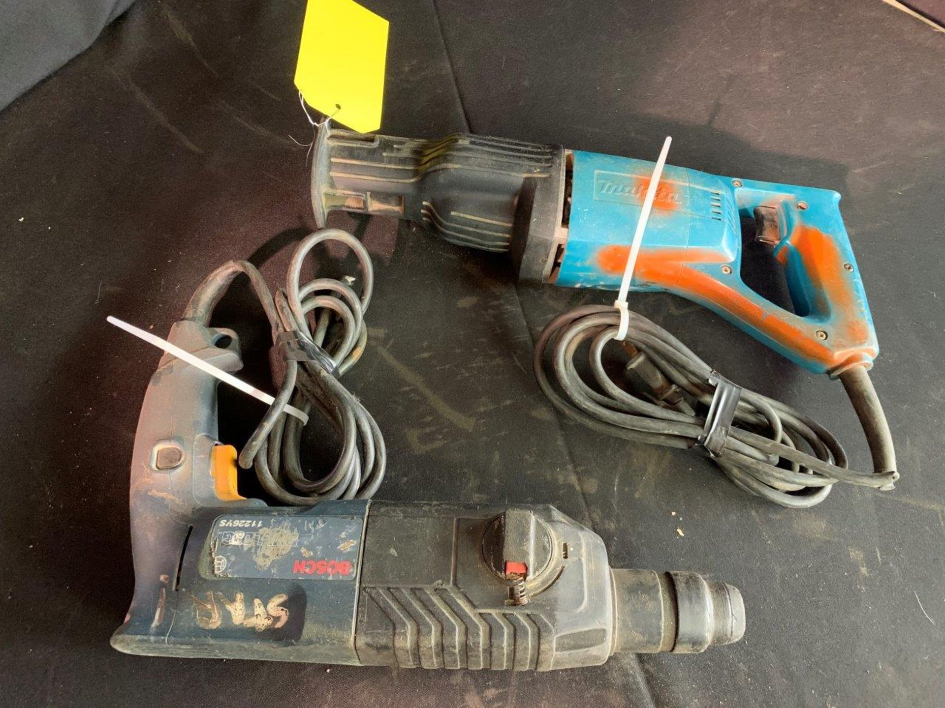 MAKITA ELEC. RECIPROCATING SAW & BOSCH ELEC. HAMMER DRILL