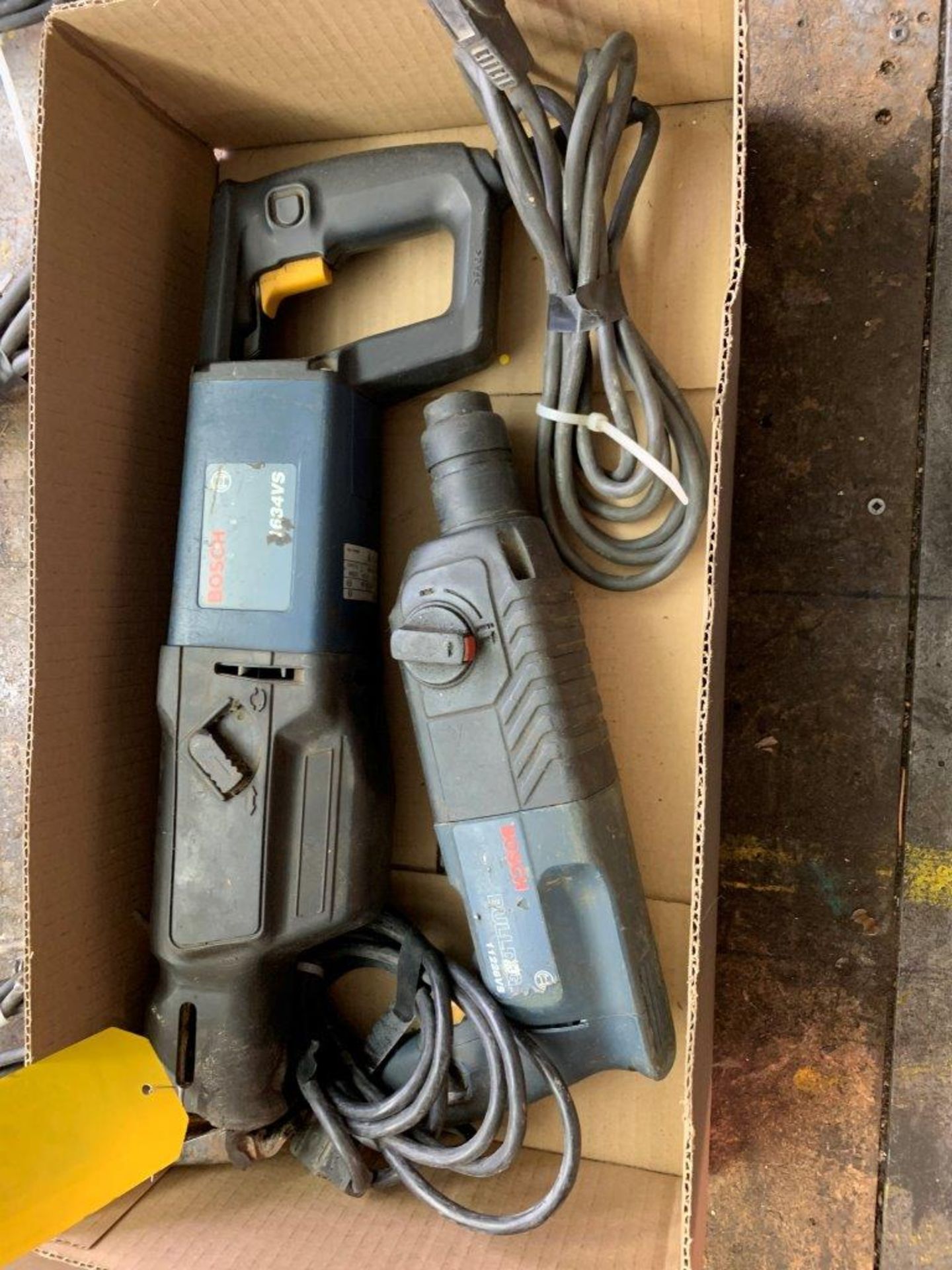 BOSCH ELEC. RECIPROCATING SAW & BOSCH ELEC. HAMMER DRILL