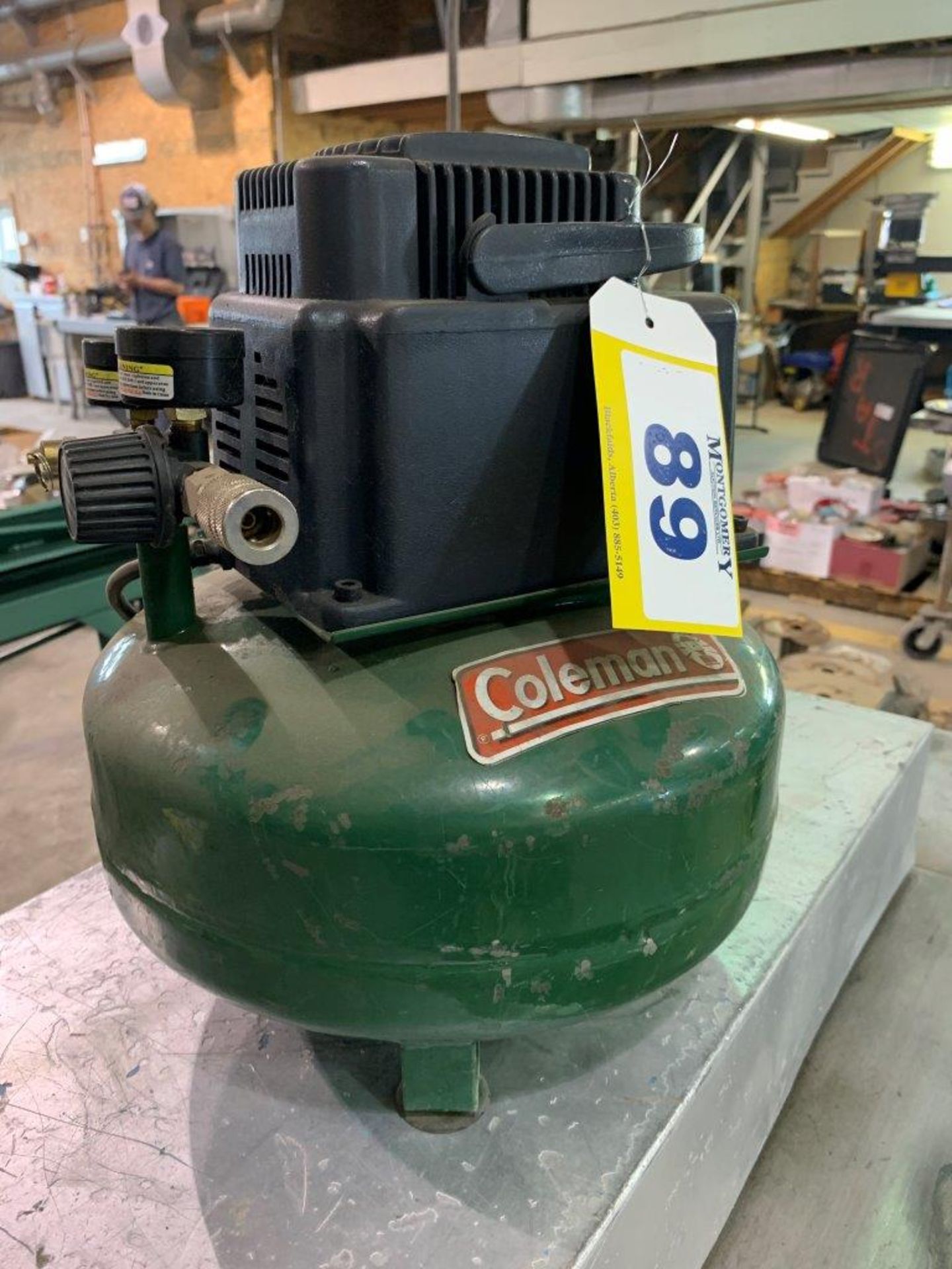 COLEMAN PANCAKE AIR COMPRESSOR