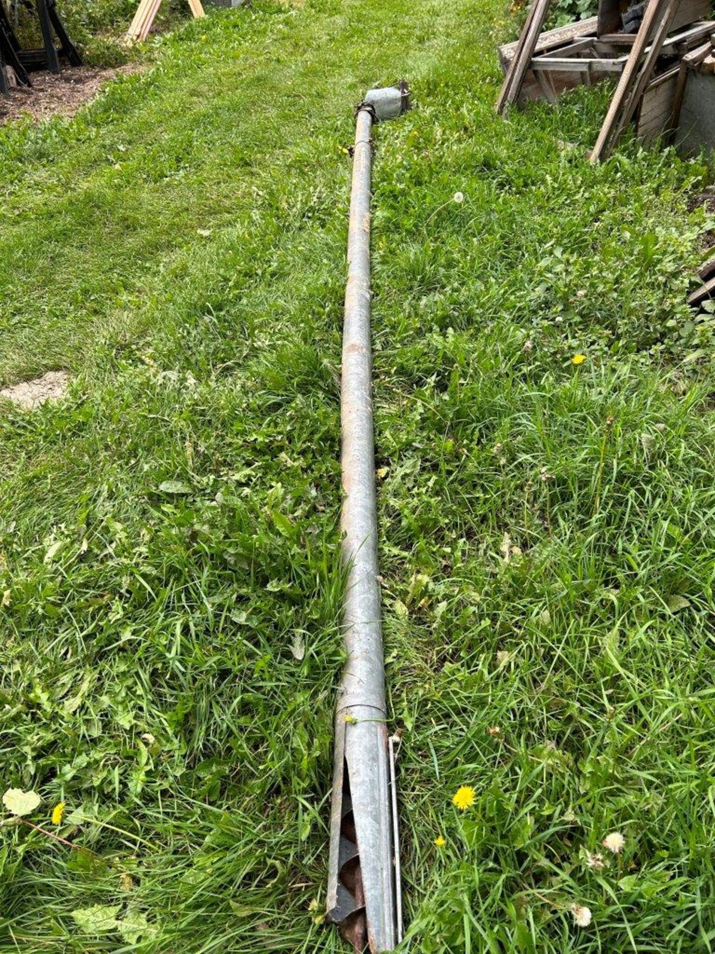 4"x16' UTILITY AUGER W/ ELEC. MOTOR - Image 4 of 5