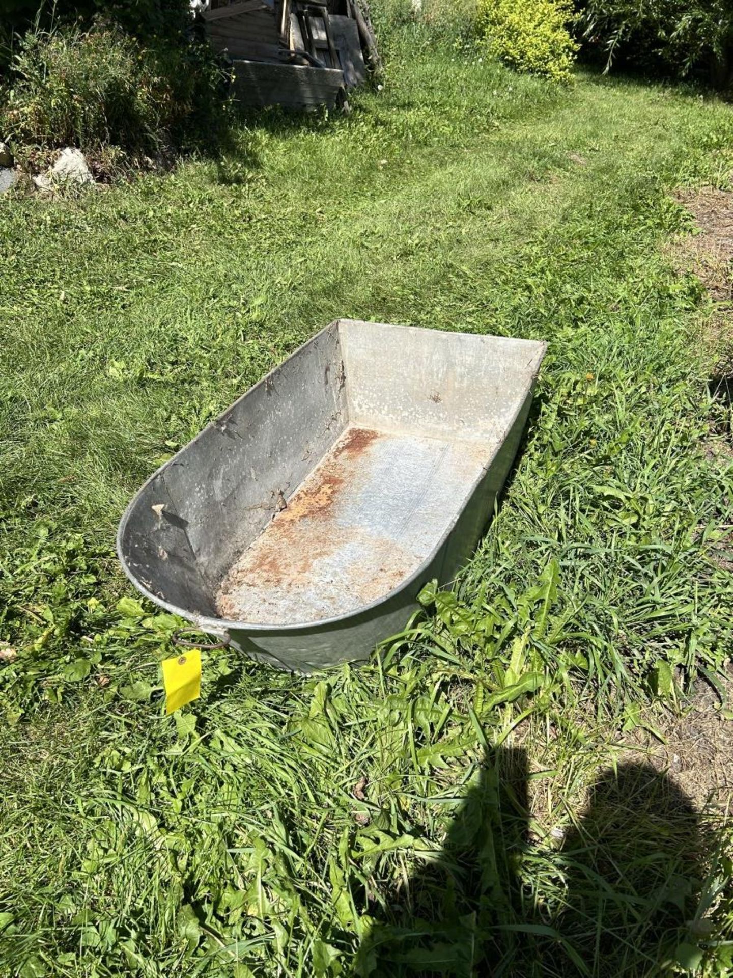 ANTIQUE GALVANIZED BATH TUB - Image 2 of 3