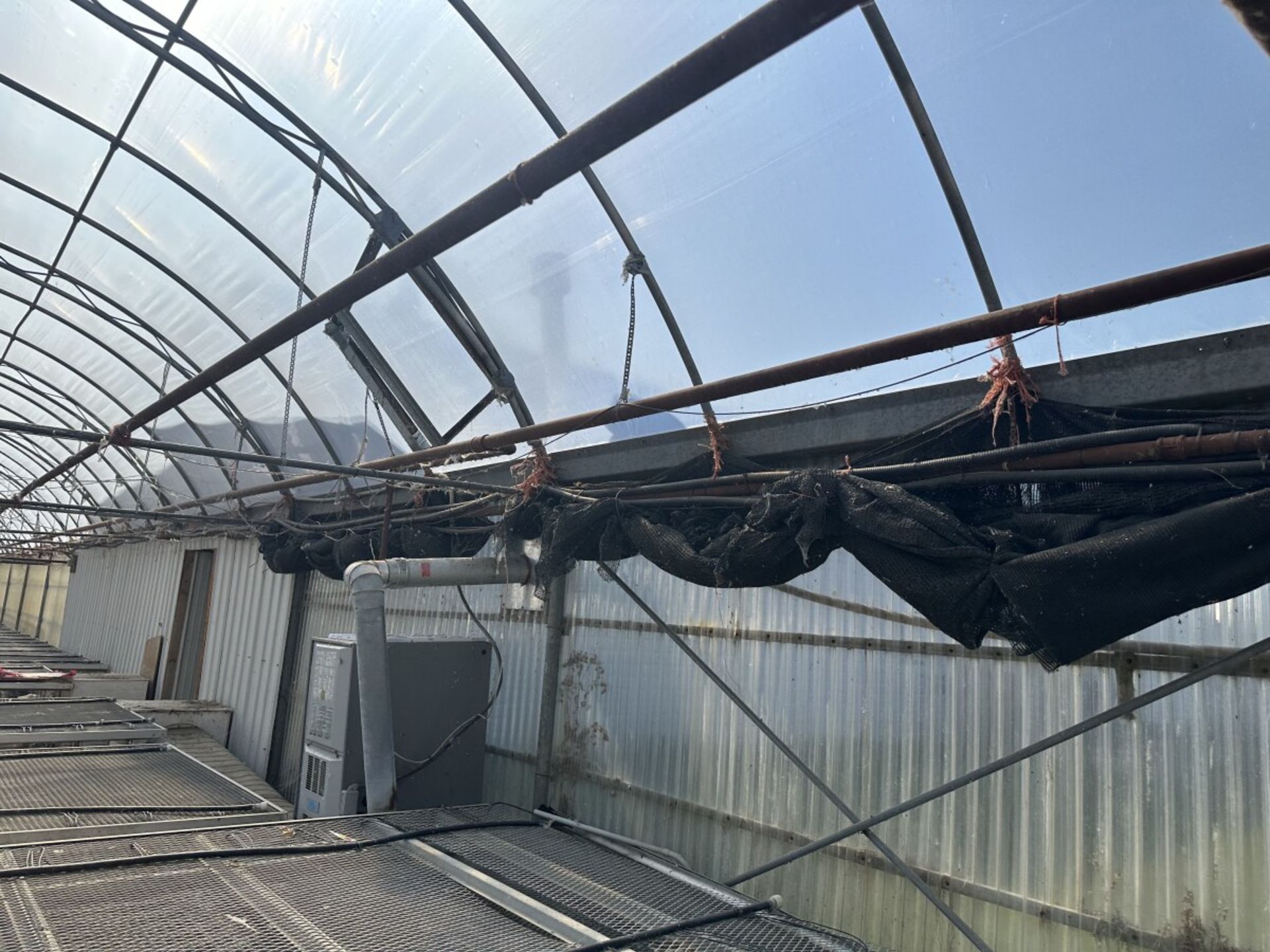 WESTBROOK GUTTER CONNECT 2-BAY GREENHOUSE 60FT X 144FT X 96” H & 2-BAY 60FT X 72 FT X 96”, INCLUDING - Image 45 of 95