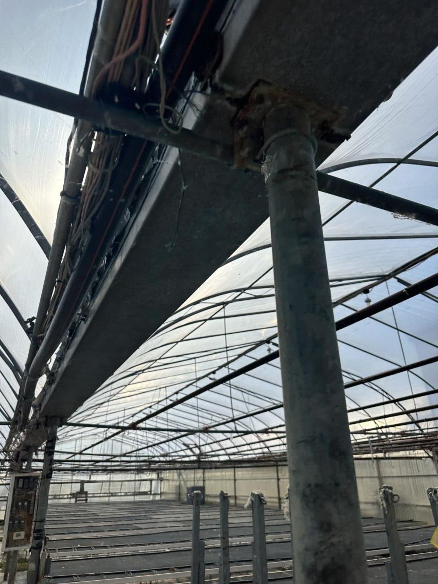 WESTBROOK GUTTER CONNECT 2-BAY GREENHOUSE 60FT X 144FT X 96” H & 2-BAY 60FT X 72 FT X 96”, INCLUDING - Image 54 of 95