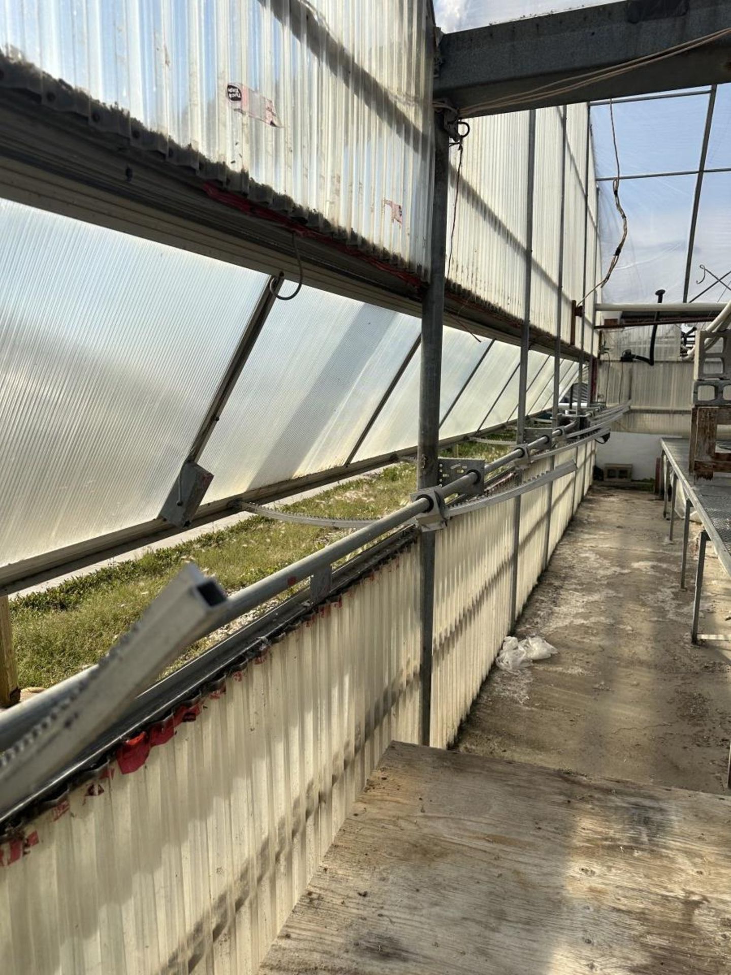 WESTBROOK GUTTER CONNECT 2-BAY GREENHOUSE 60FT X 144FT X 96” H & 2-BAY 60FT X 72 FT X 96”, INCLUDING - Image 65 of 95