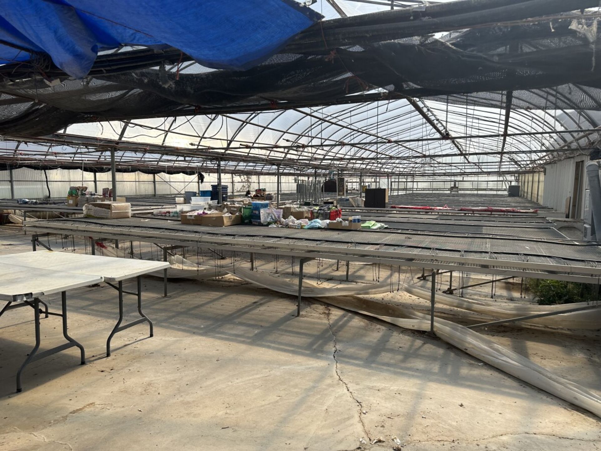 WESTBROOK GUTTER CONNECT 2-BAY GREENHOUSE 60FT X 144FT X 96” H & 2-BAY 60FT X 72 FT X 96”, INCLUDING - Image 44 of 95