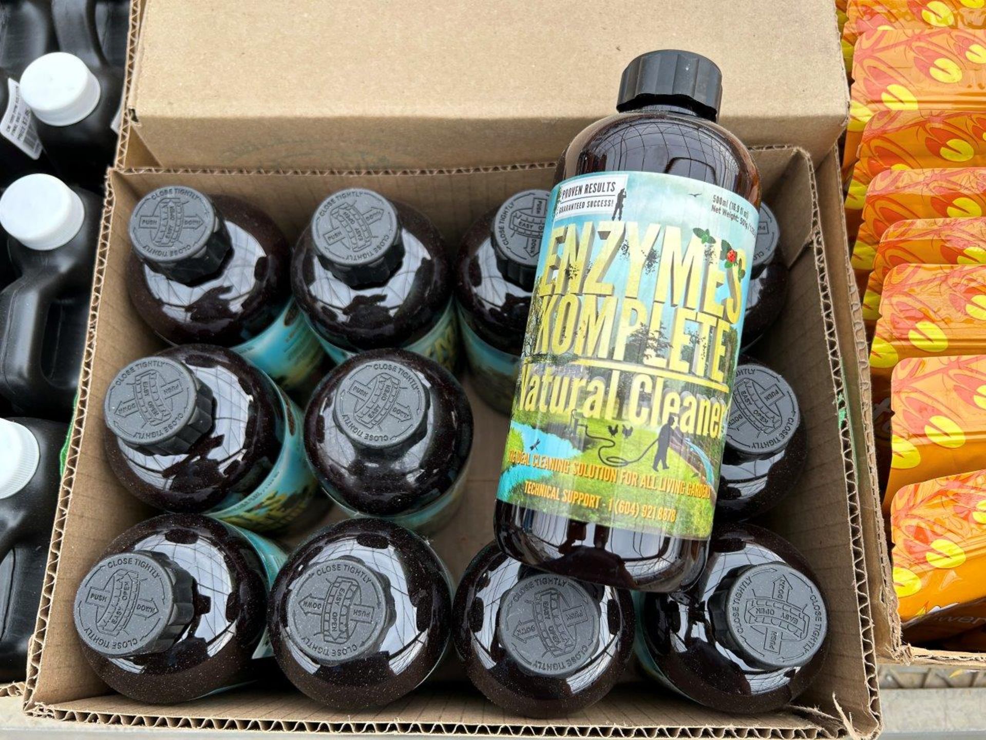 FEEDING SHORT FLOWERING, ENZYMES KOMPLETE NATURAL GARDEN CLEANER