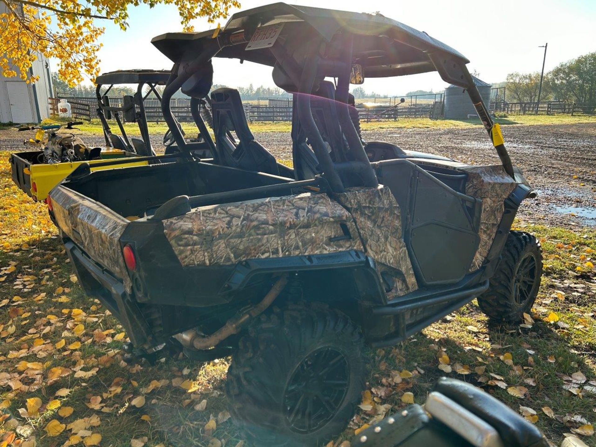 **LOCATED AT MAS** 2012 CAN AM COMMANDER XT ATV, 1000 CC, DUMP BOX, ROOF, NEW BRAKES, WHEEL BNGS, FU