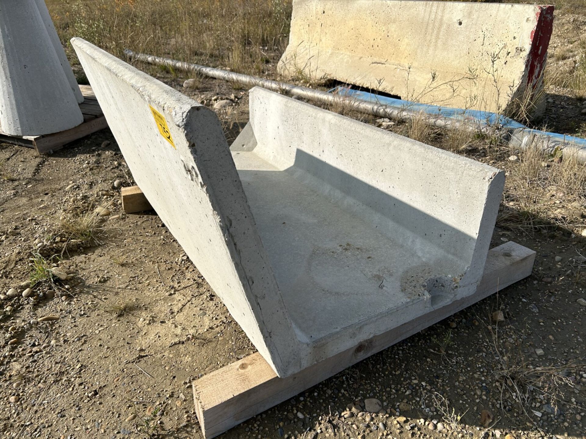 **OFFSITE** PRECAST CONCRETE SILAGE BUNK 60"X27"X34"