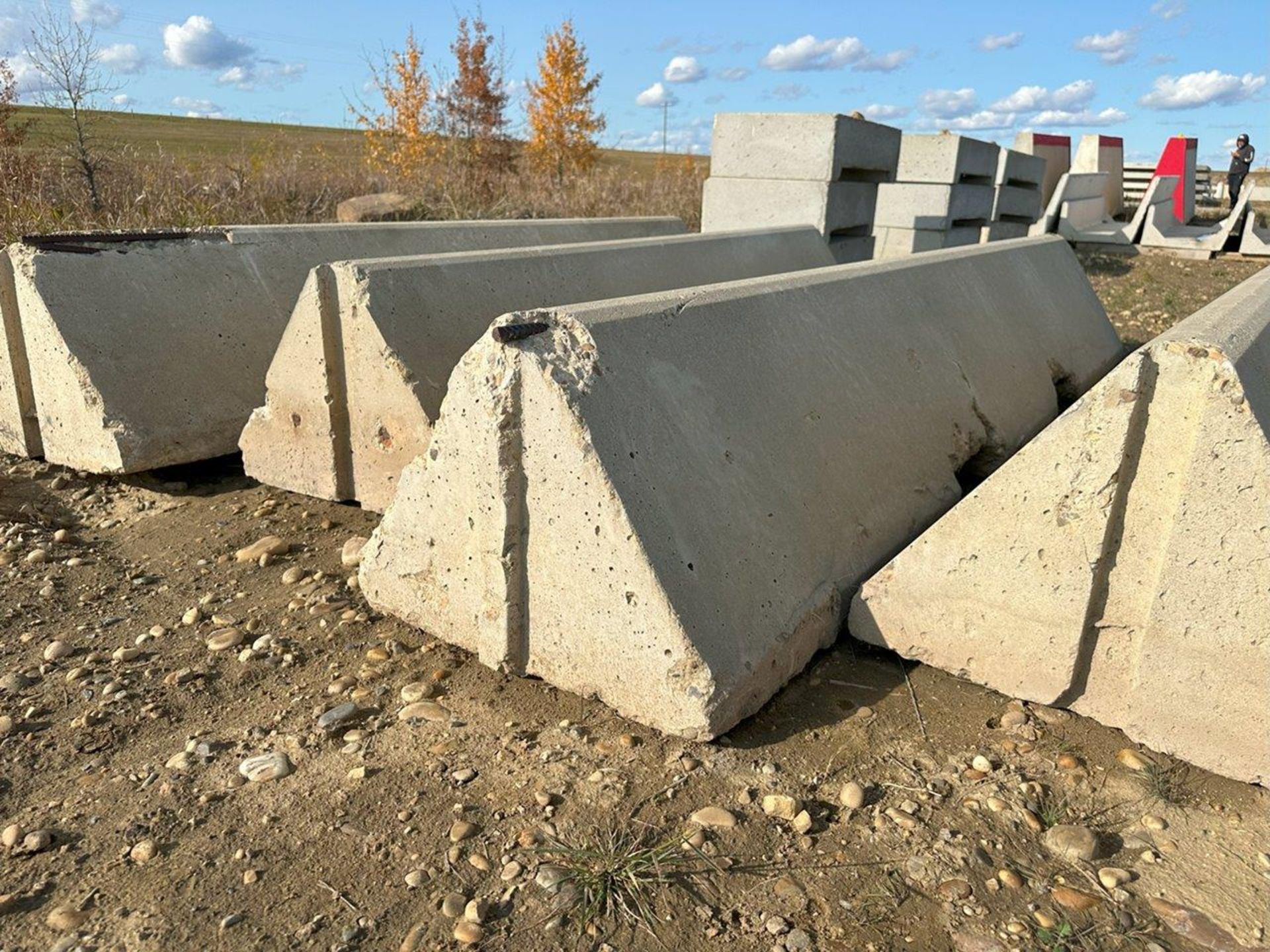 **OFFSITE** 5-PRECAST CONCRETE BARRIERS, 3-10FTX24"X18"H, 2-8FTX24"X18" - Image 6 of 11