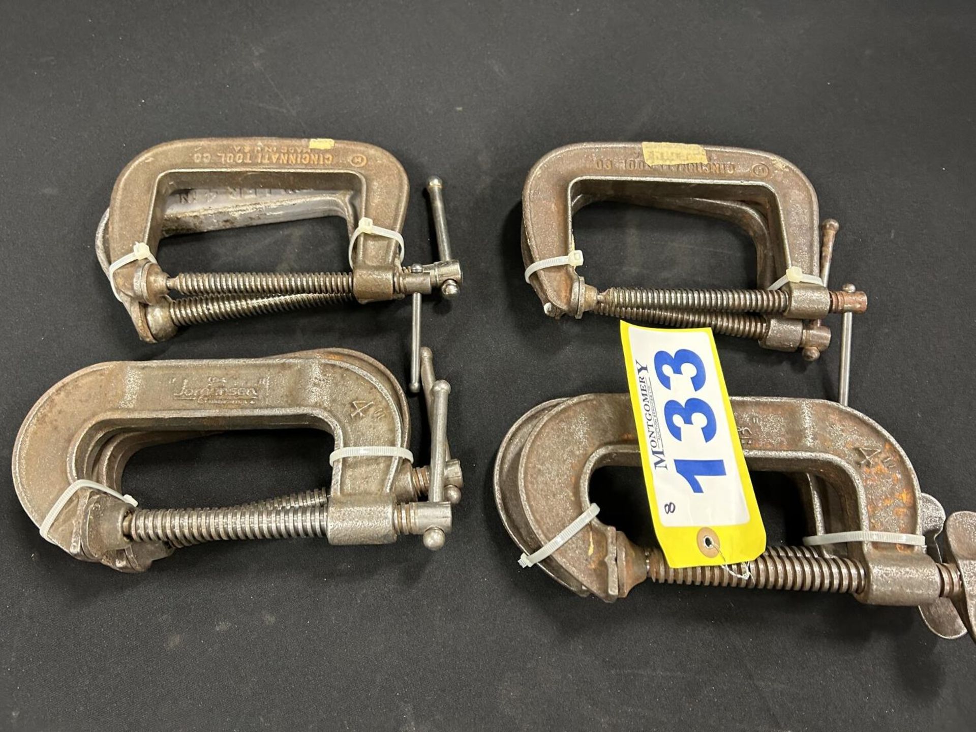 8-4" C-CLAMPS