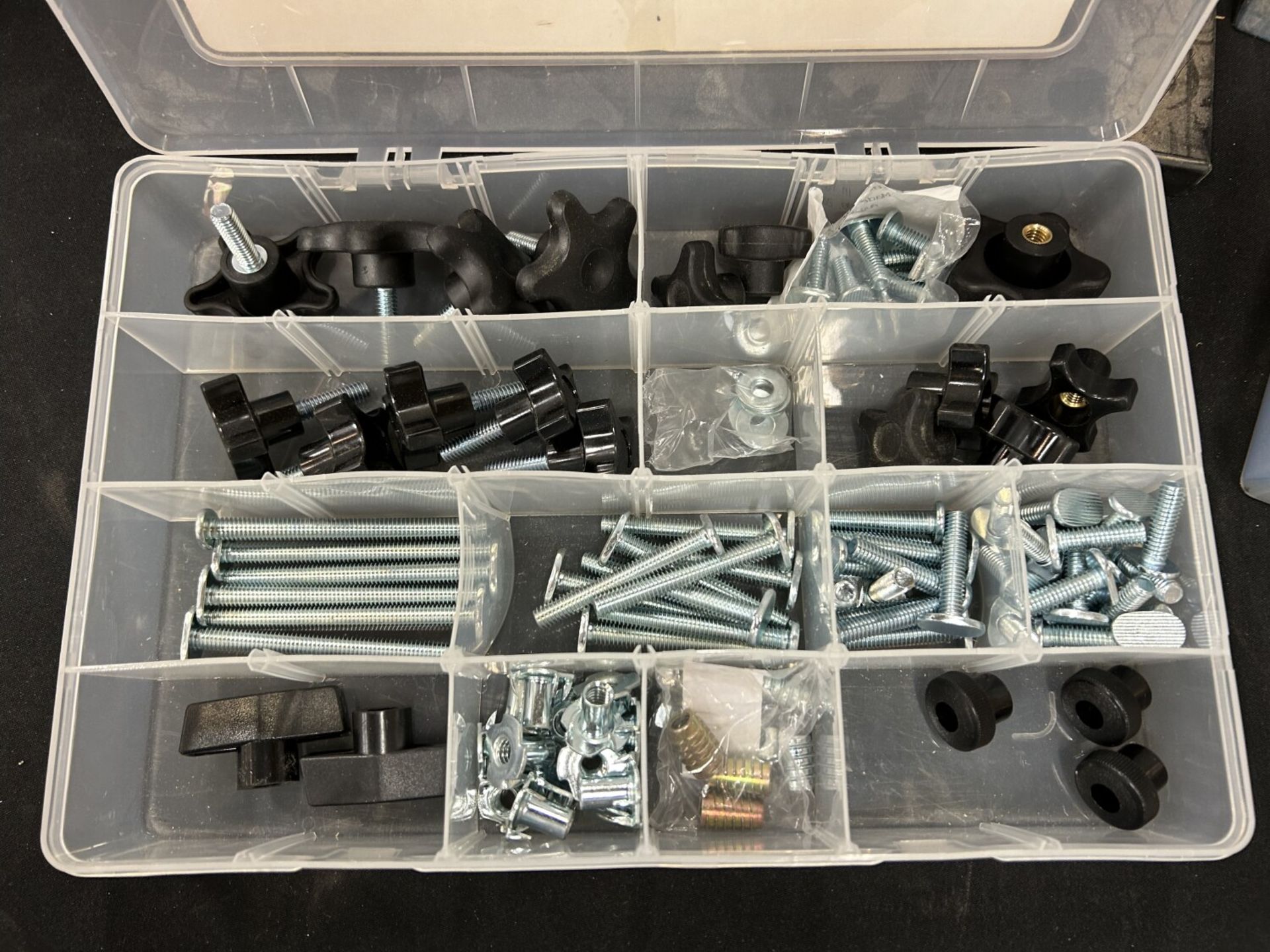HARDWARE ASSORTMENT KIT, WIRE HEAT SHRINK WRAP, HARDWARE ASSORTMENT BINS AND CONTENTS - Image 3 of 4
