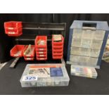 HARDWARE ASSORTMENT KIT, WIRE HEAT SHRINK WRAP, HARDWARE ASSORTMENT BINS AND CONTENTS
