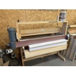 CUSTOM EDGE/STROKE SANDER 6"X158" BELT, 115V/1PH/2HP