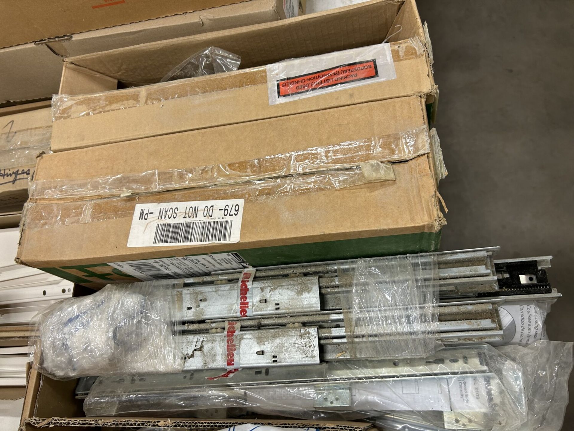 L/O ASSORTED CABINET DRAWER AND DOOR COMPONENTS, ETC. - Image 6 of 11
