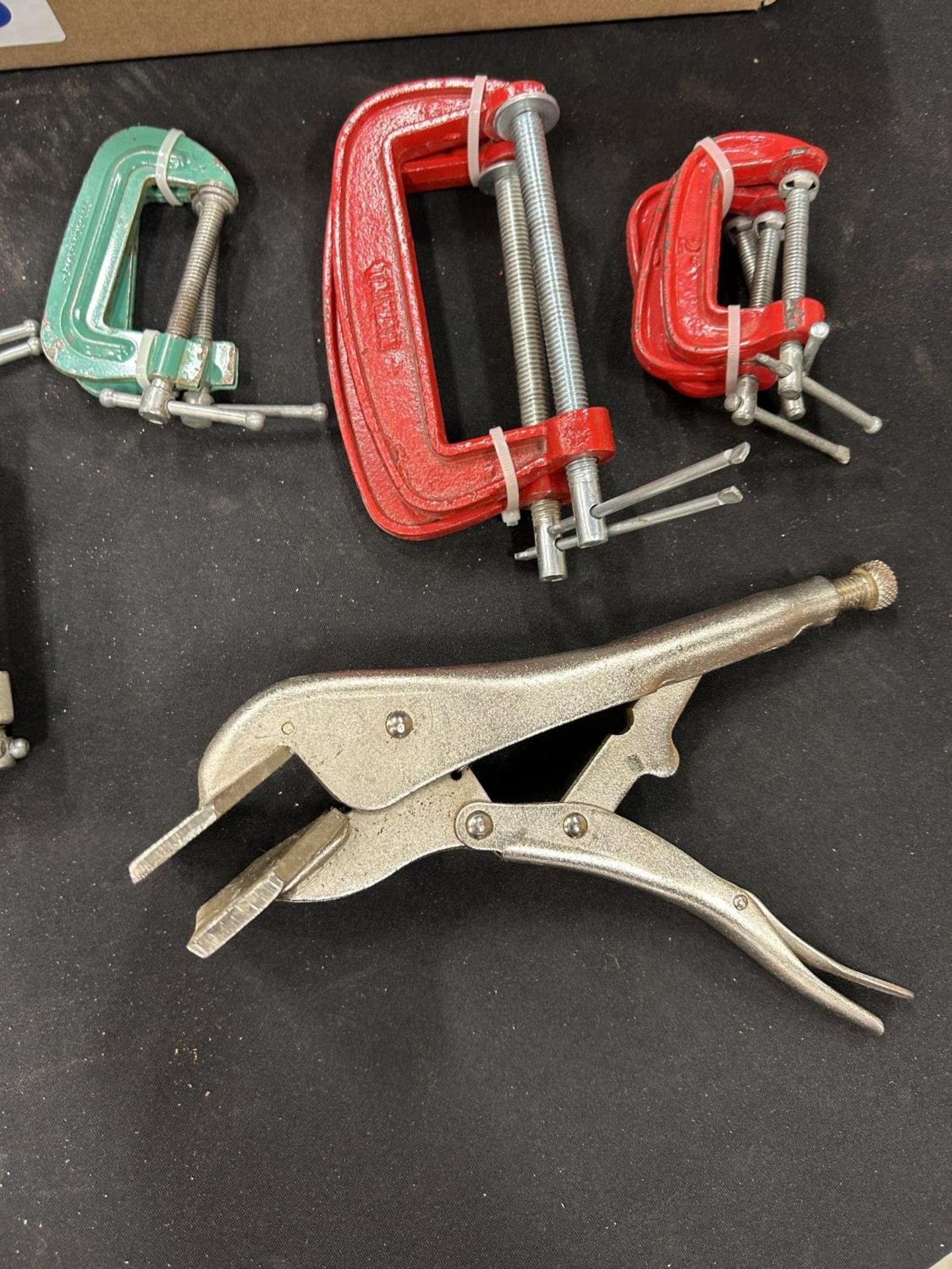 L/O ASSORTED CLAMPS, VISE GRIP, ETC. - Image 5 of 5