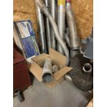 L/O ASSORTED DUST COLLECTION DUCTING AND ACCESSORIES