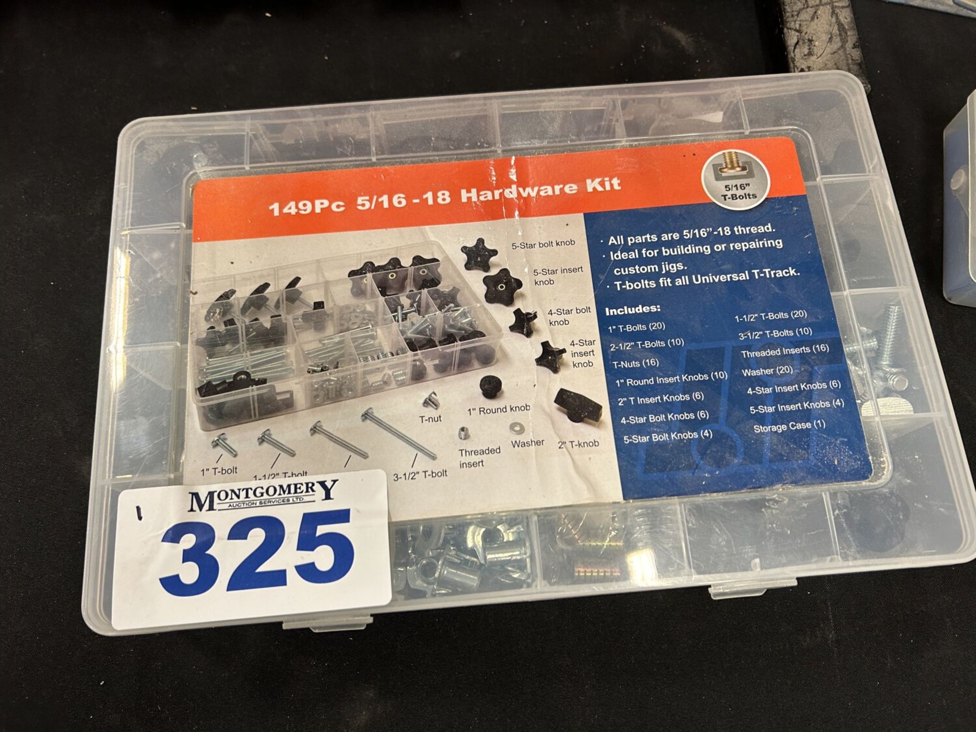 HARDWARE ASSORTMENT KIT, WIRE HEAT SHRINK WRAP, HARDWARE ASSORTMENT BINS AND CONTENTS - Image 2 of 4