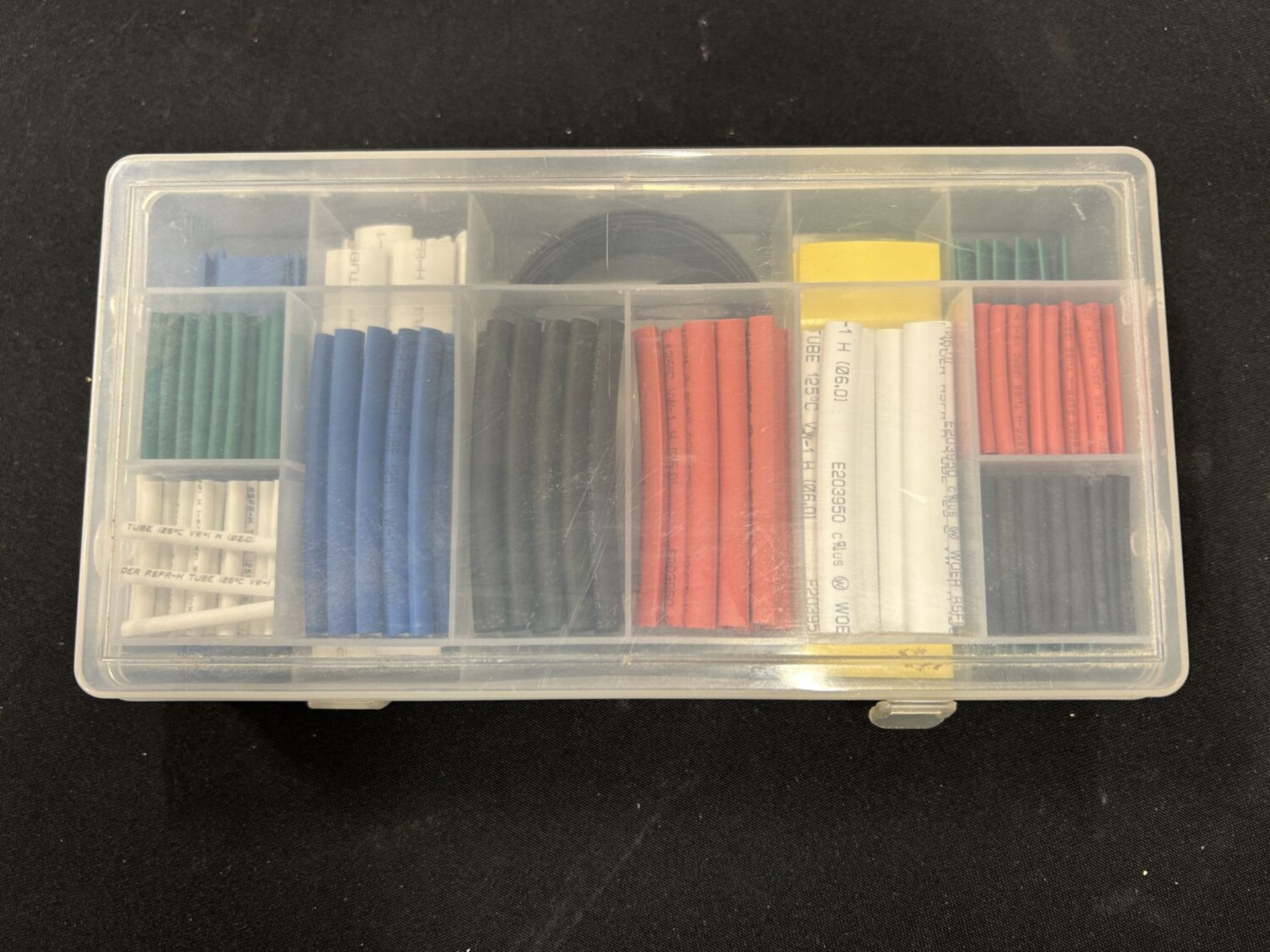 HARDWARE ASSORTMENT KIT, WIRE HEAT SHRINK WRAP, HARDWARE ASSORTMENT BINS AND CONTENTS - Image 4 of 4