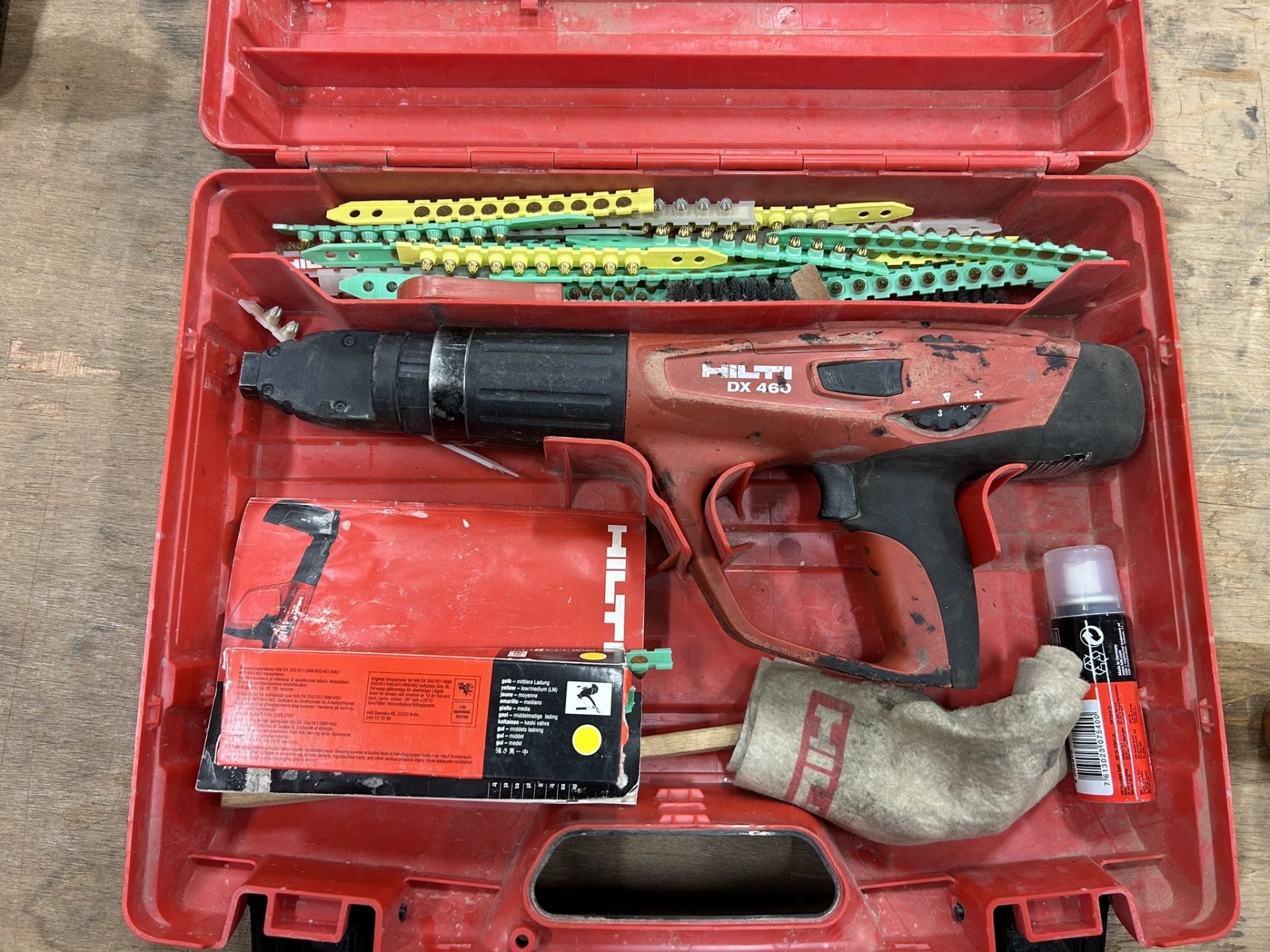 HILTI DX460 POWDER ACTUATED FASTENER