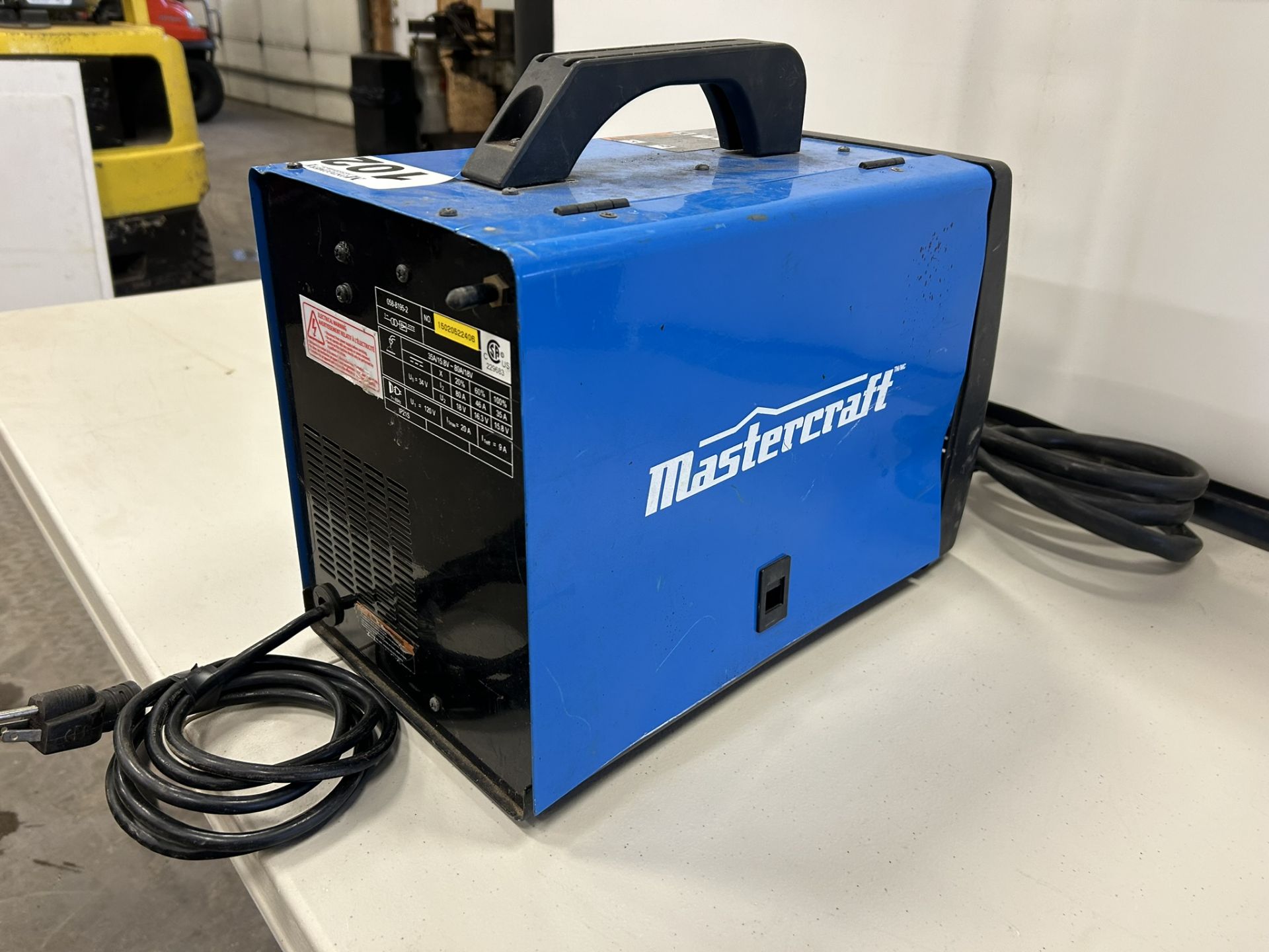 MASTERCRAFT MIG WELDING POWER SOURCE, 120V - Image 3 of 4