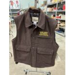 NEW MEN'S WESTERN JACKETS AND VESTS SZ L