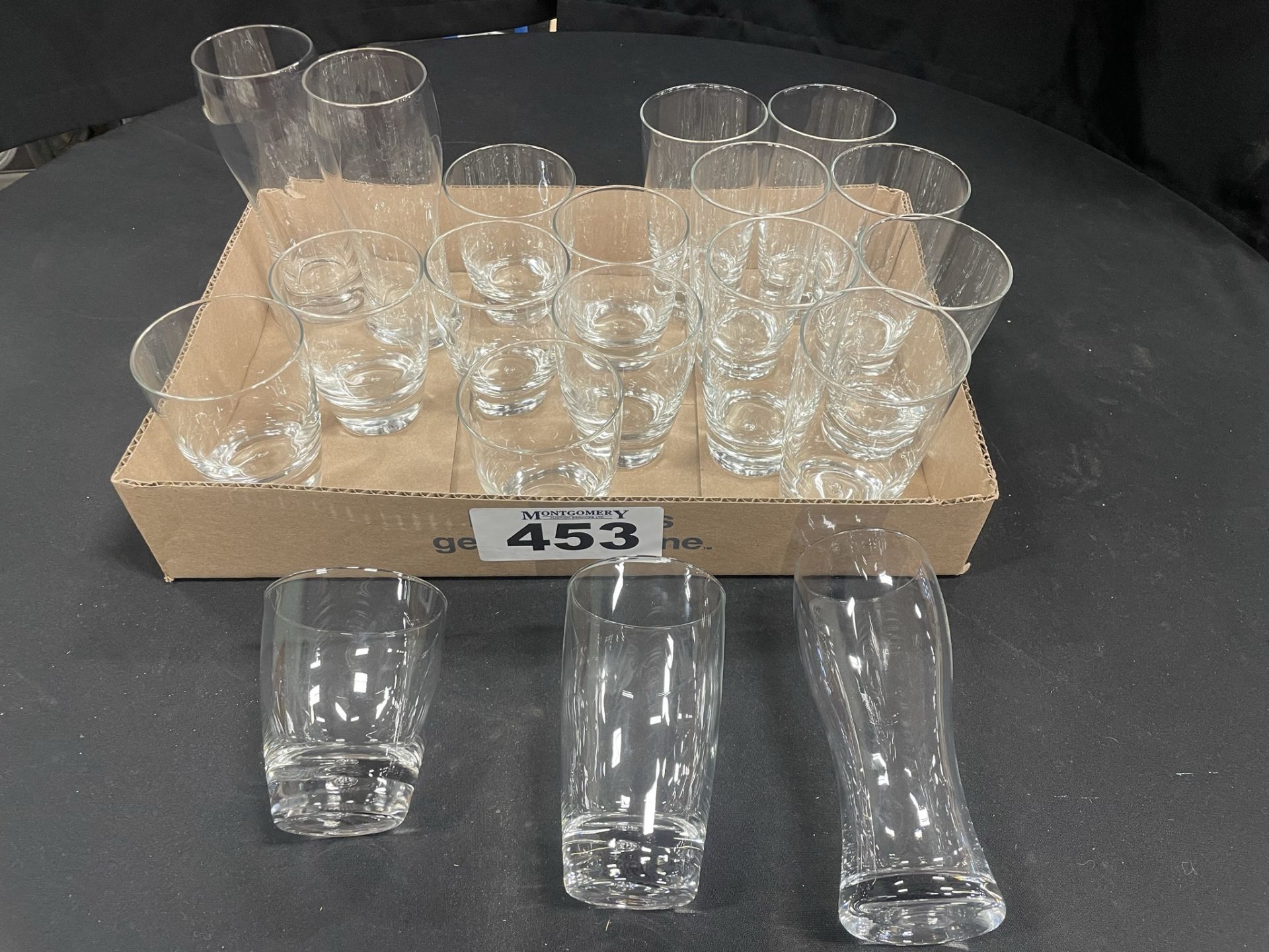 ASSORTED DRINKING GLASSES - Image 2 of 2