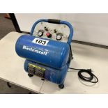 MASTERCRAFT TWIN TANK PORTABLE AIR COMPRESSOR