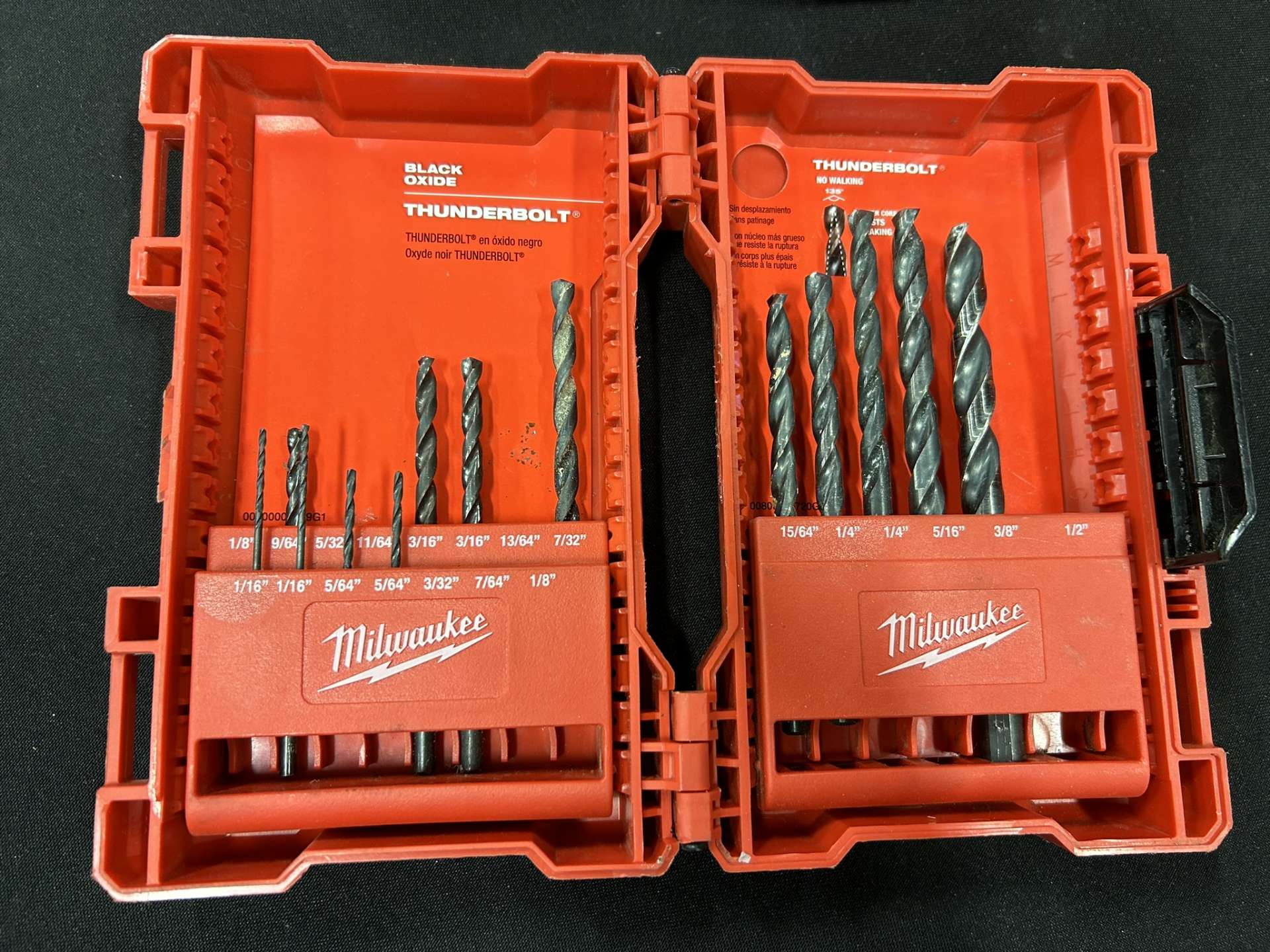 MILWAUKEE CORDLESS DRILL, IMPACT DRIVER, AND DRILL BIT ASSORTMENT