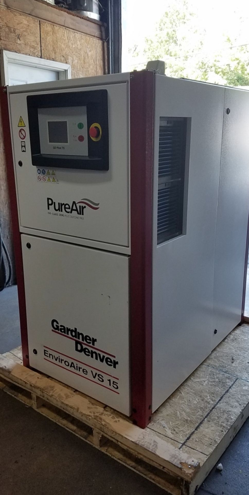 GARDNER DENVER 20 HP OIL FREE SCREW AIR COMPRESSOR