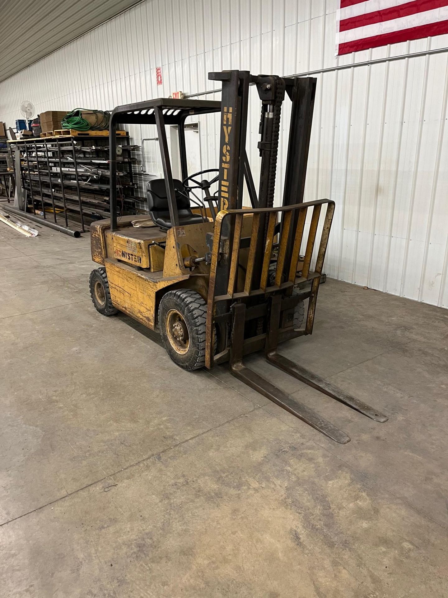 Hyster H40 LP Pneumatic Tire forklift 4000 Capacity