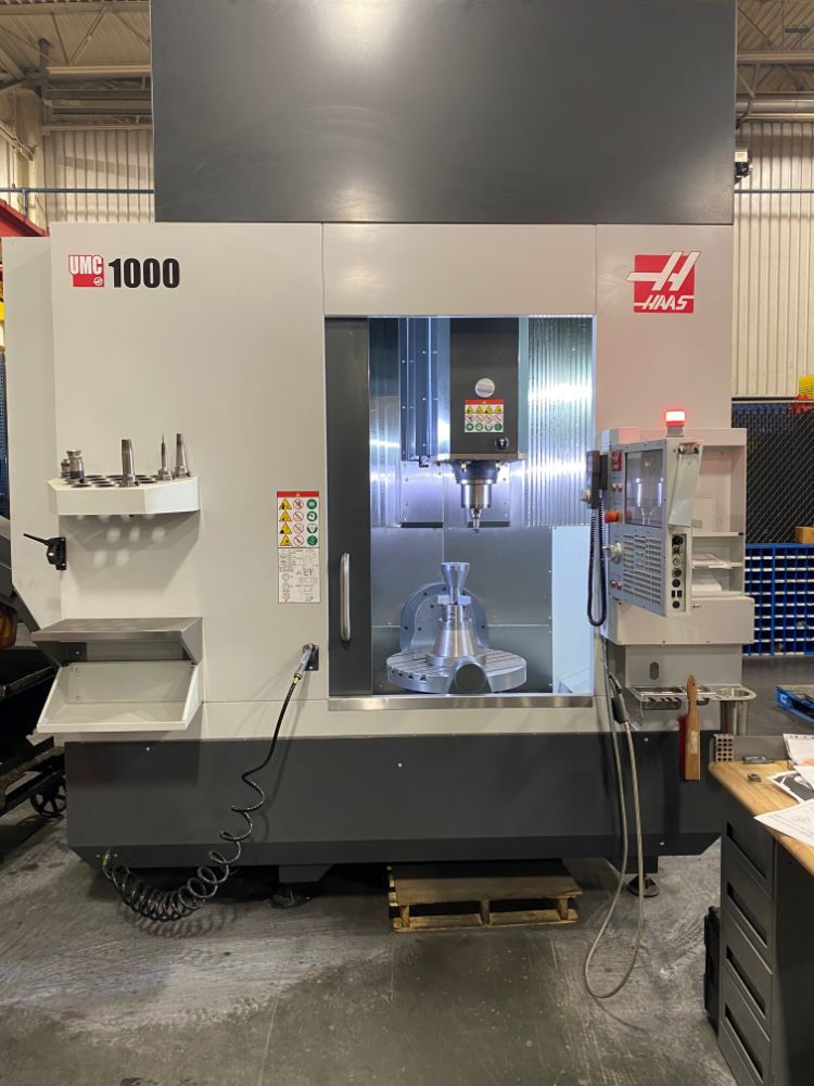 Late Model HAAS 5-Axis Machining Centers As New As 2021 And More