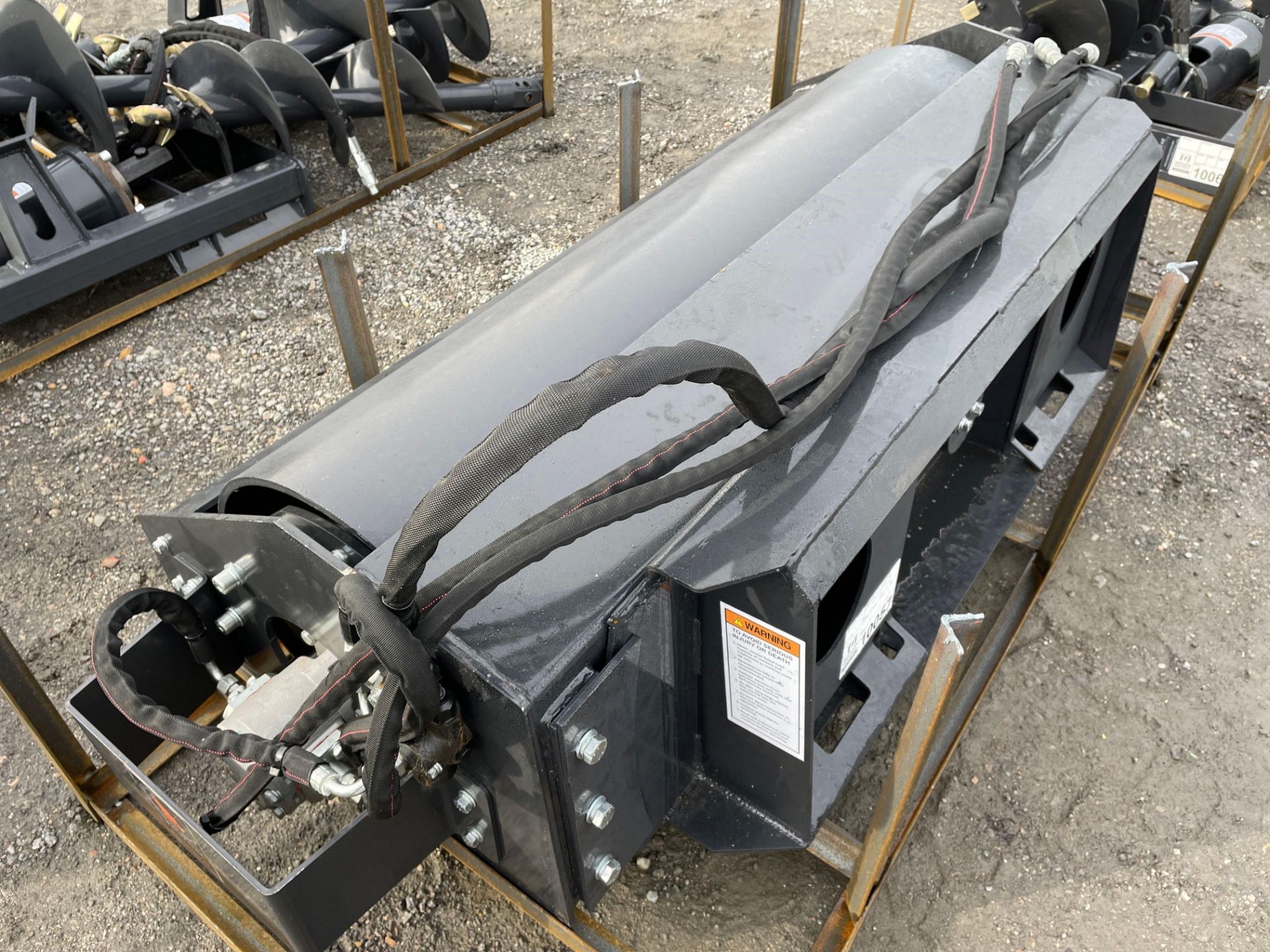 Unused Skid Steer Vibratory Roller Attachment - Image 3 of 7